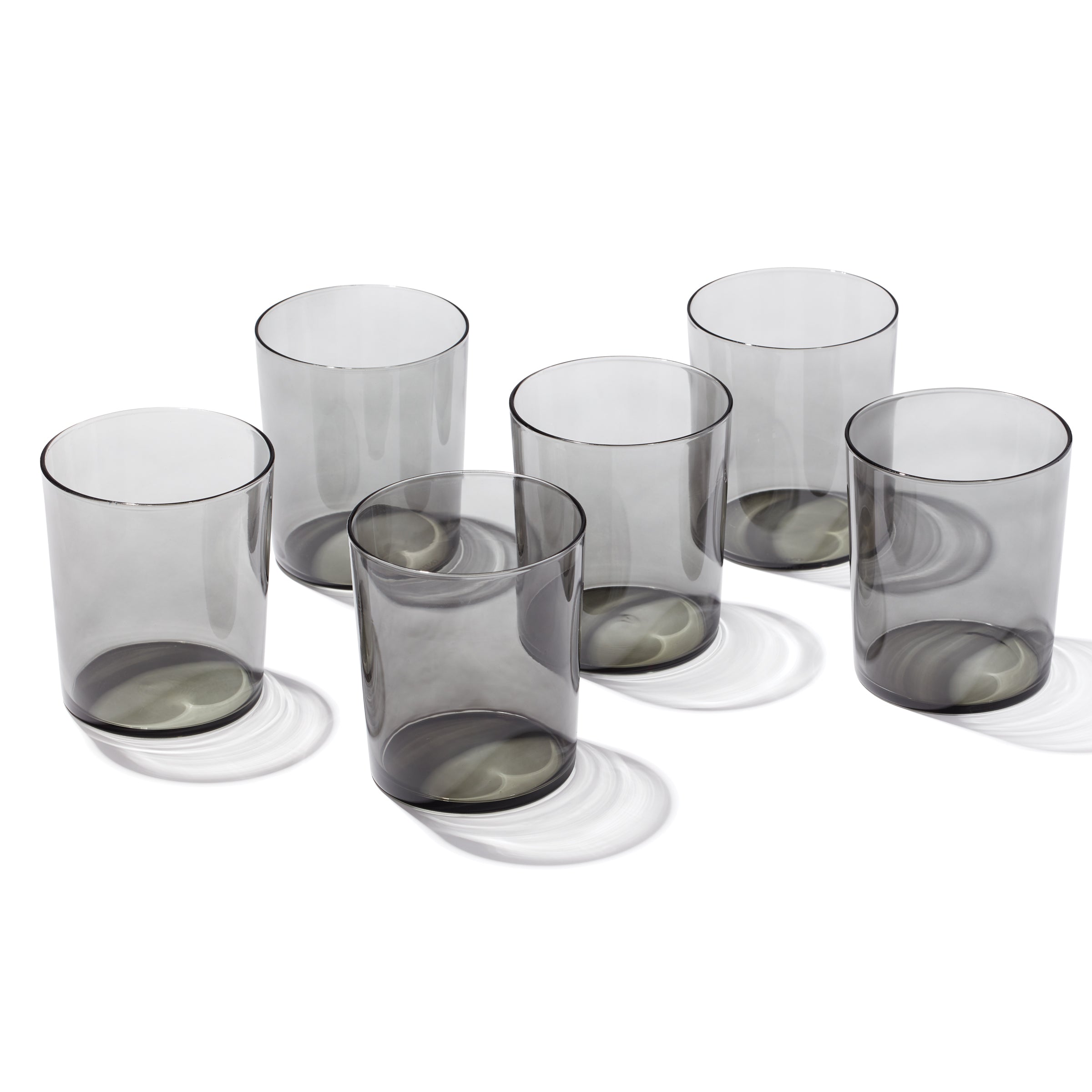 Stackable Tall Smoke Glasses - Set of 6 | Oneida