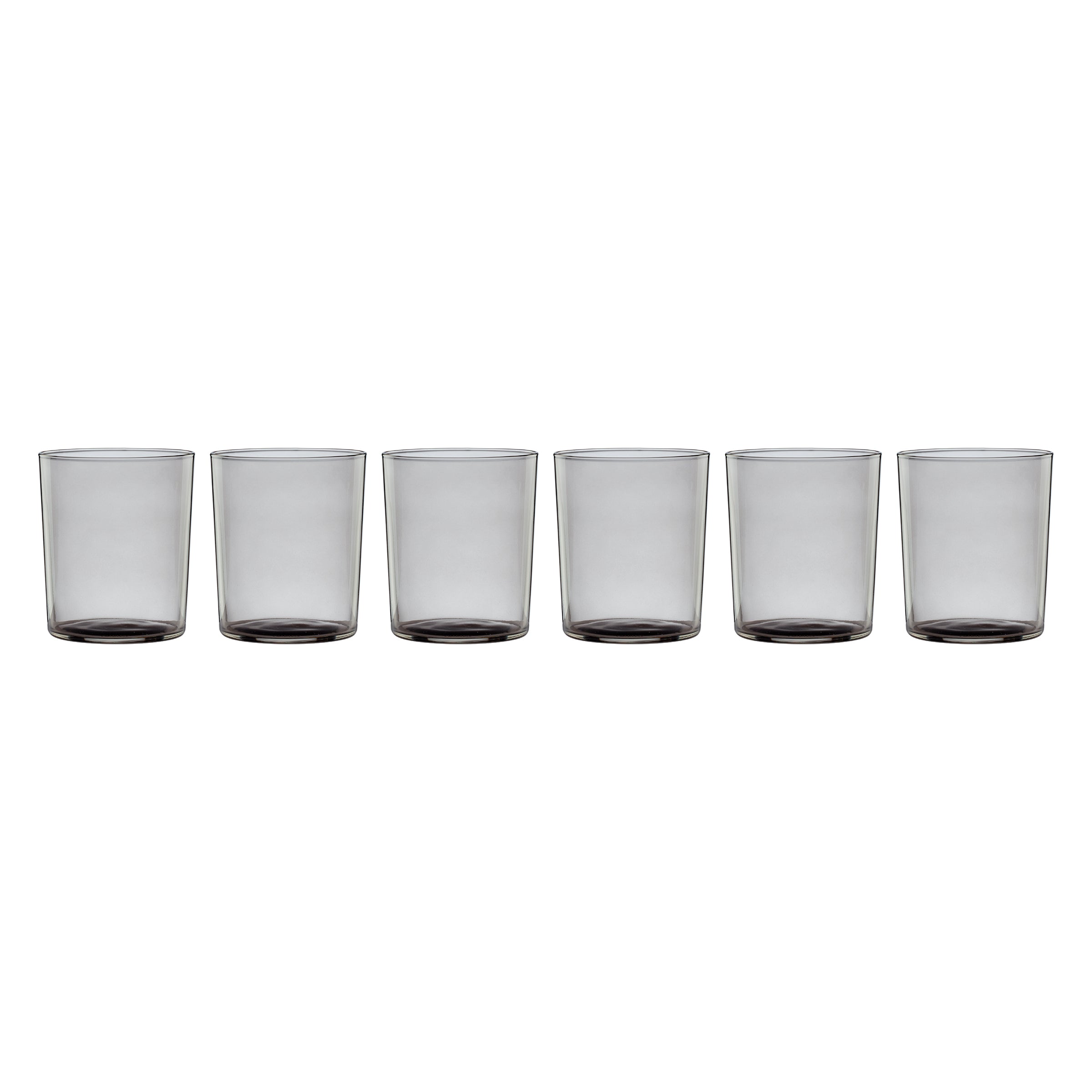 Stackable Tall Smoke Glasses - Set of 6 | Oneida