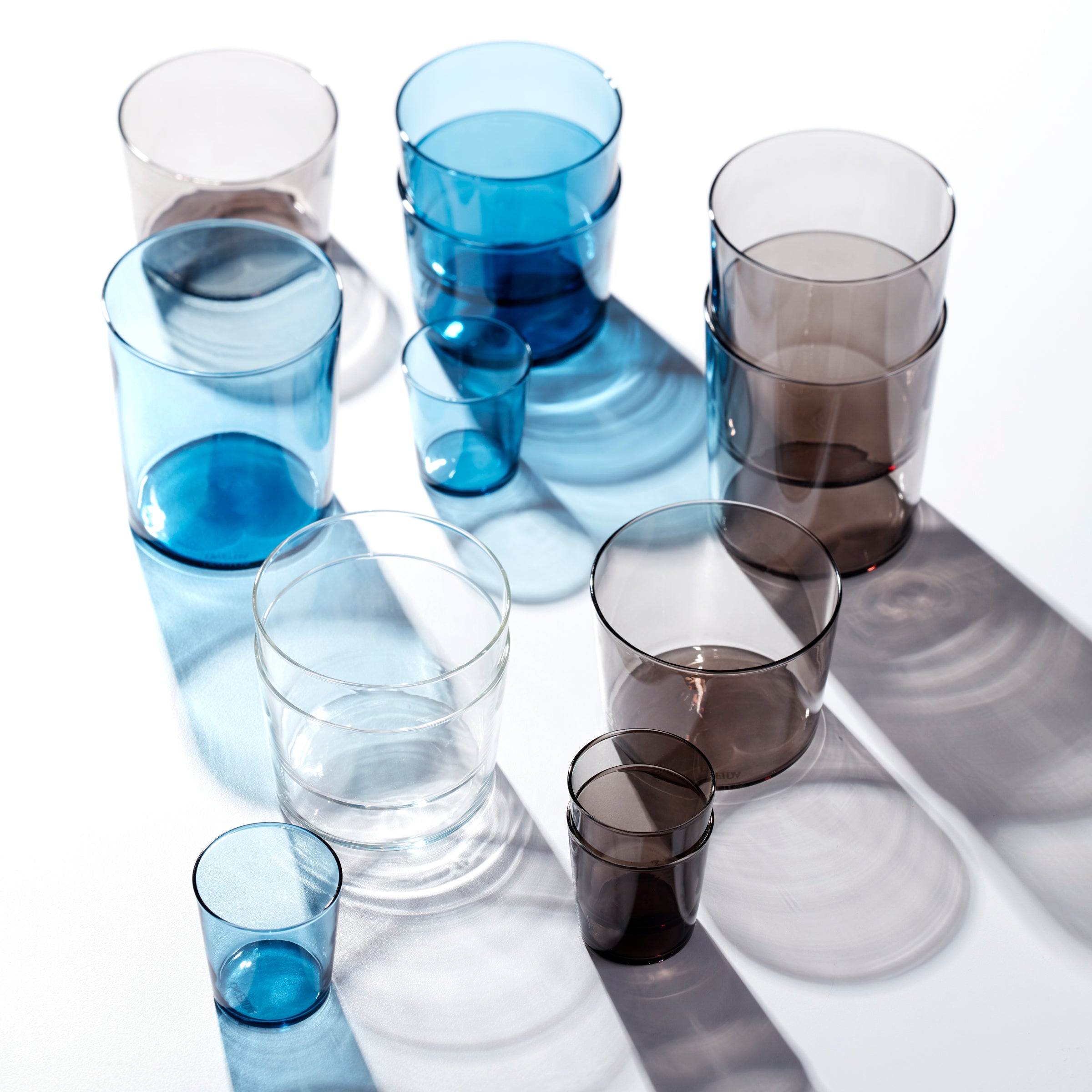 Stackable Tall Smoke Glasses - Set of 6 | Oneida