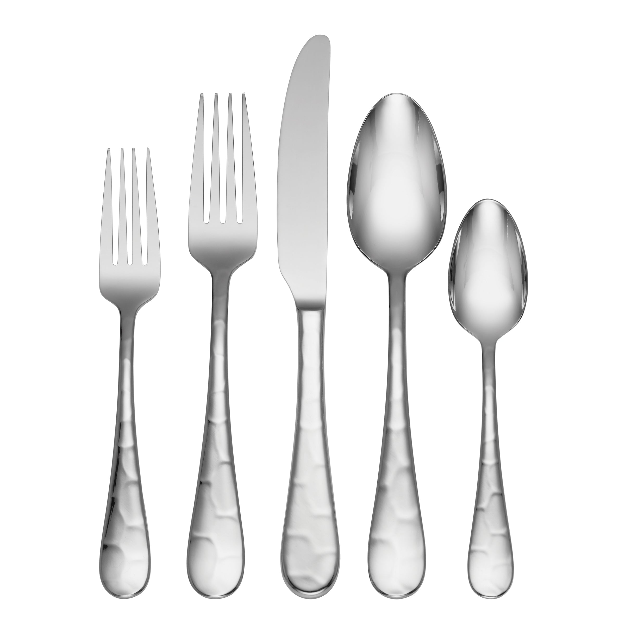 45 Piece Flatware Set with Mirror Finish | Piper