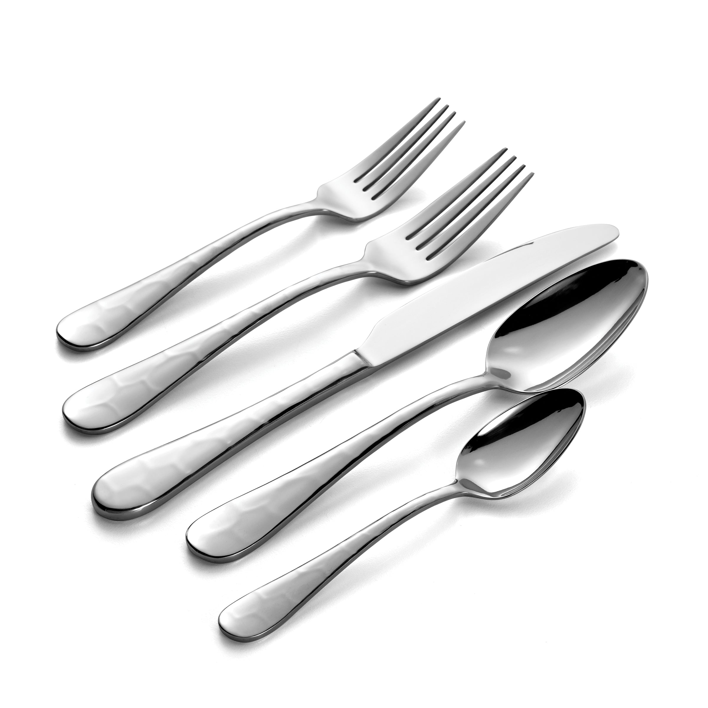 45 Piece Flatware Set with Mirror Finish | Piper