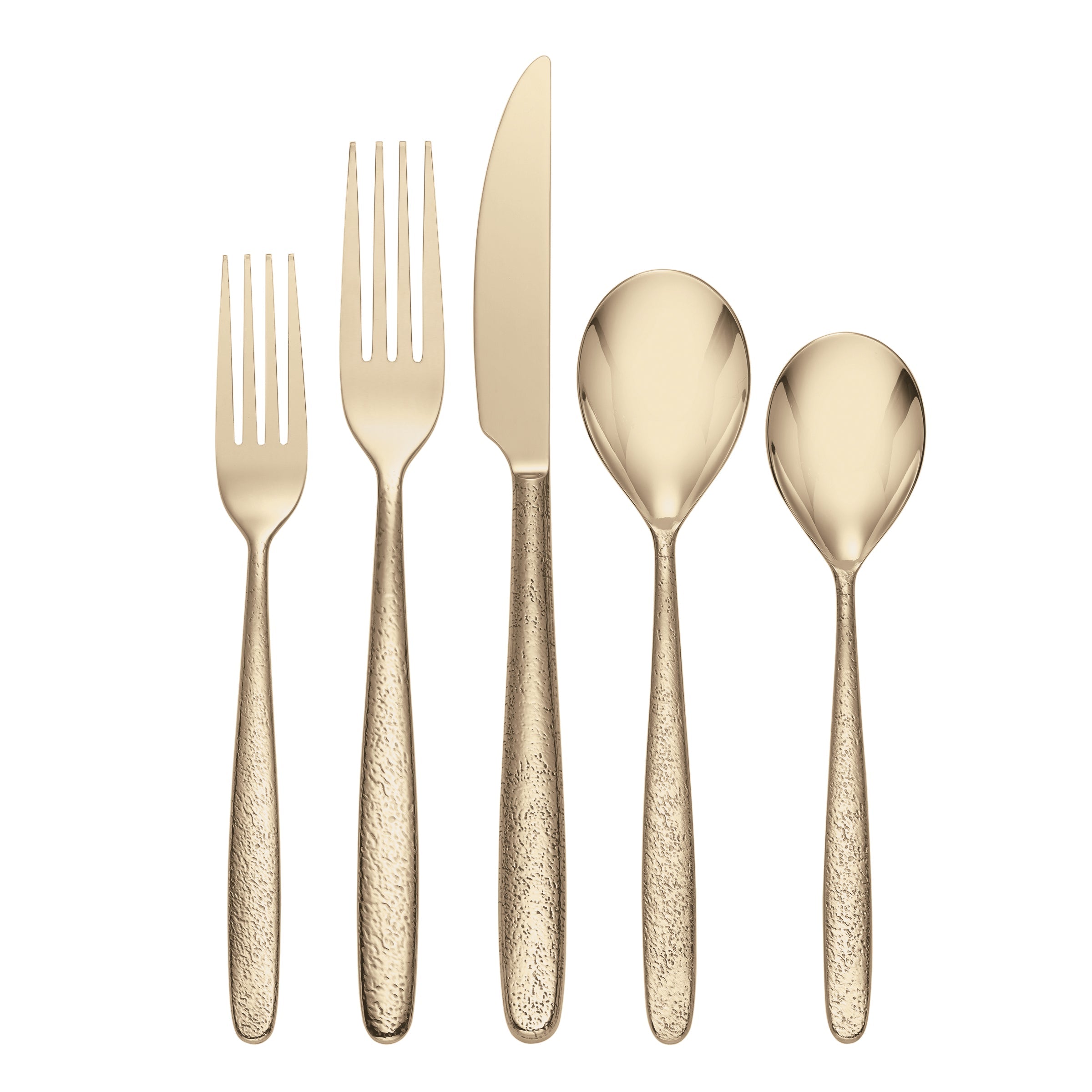 20-Piece Flatware Set with Classic Design | Storm Champagne