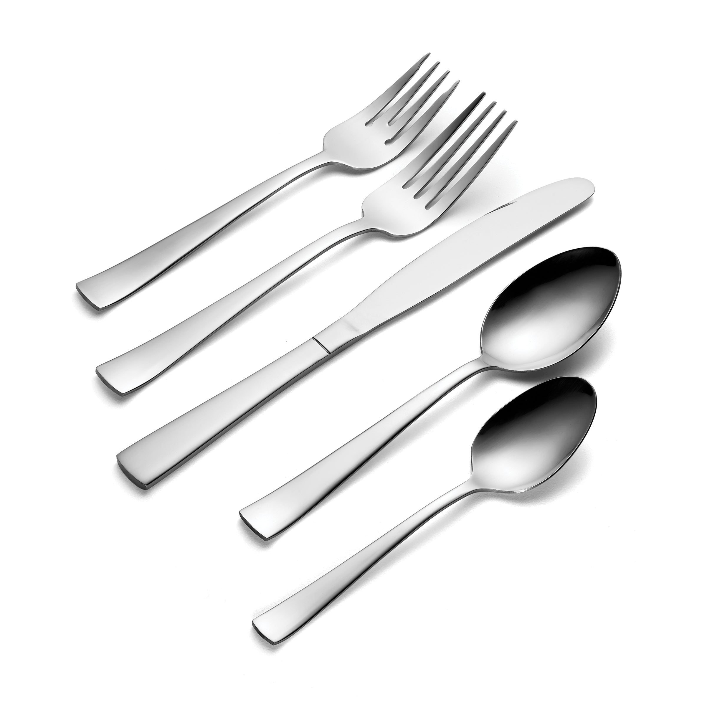 Avery 78-Piece Flatware Set - Heavyweight & Minimalist Design