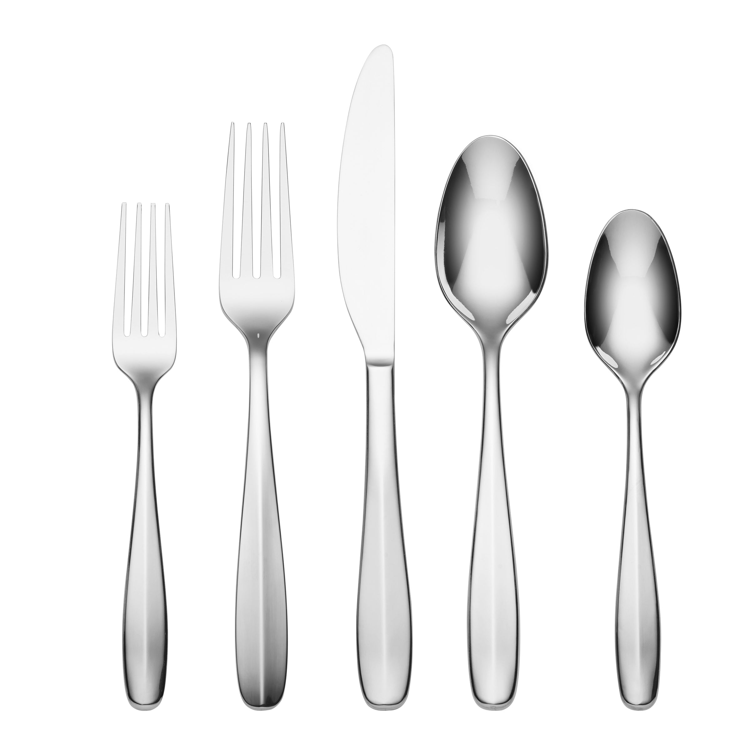 20-Piece Flatware Set for Dining - Oakwood