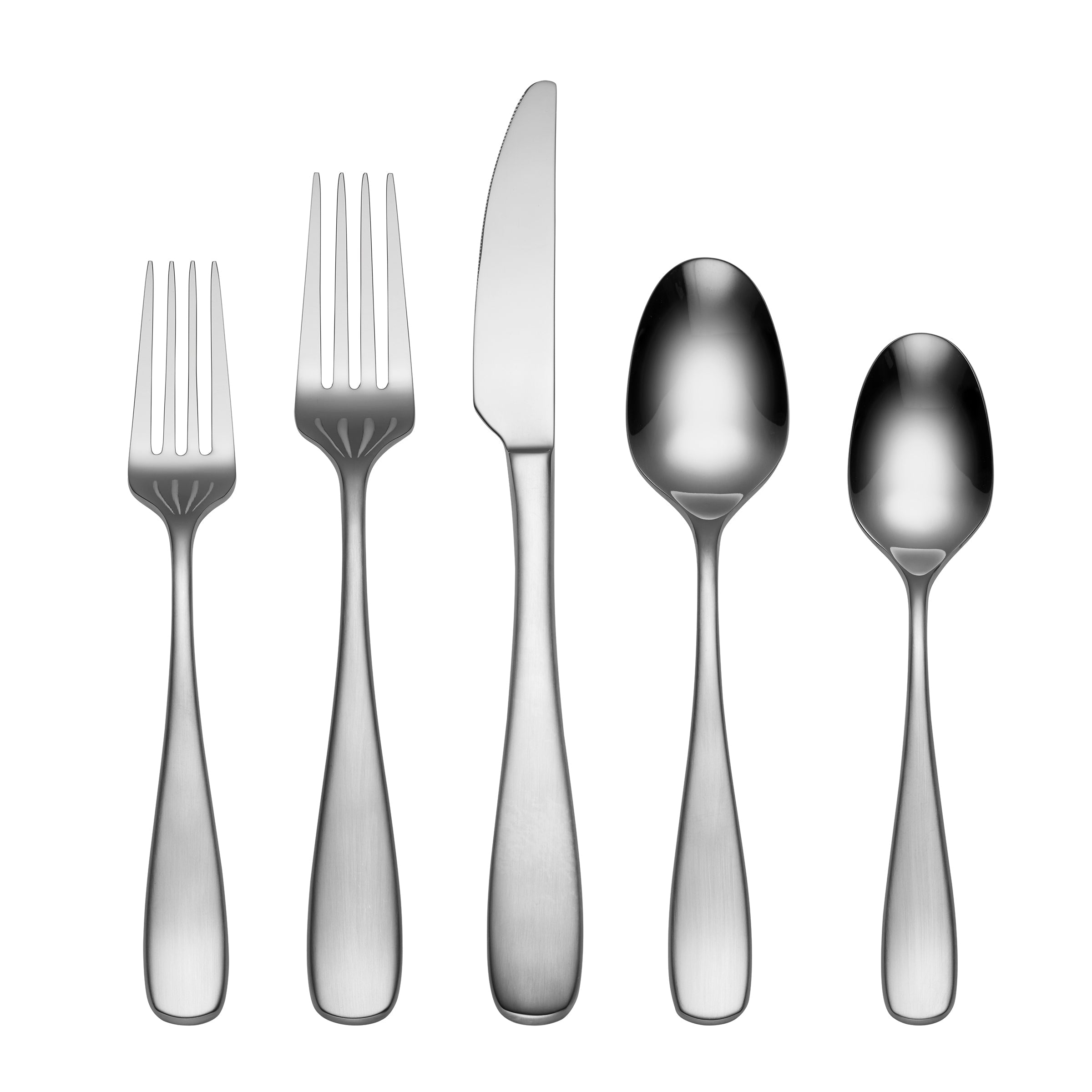 42-Piece Flatware Set with Rustic Charm | Peyton