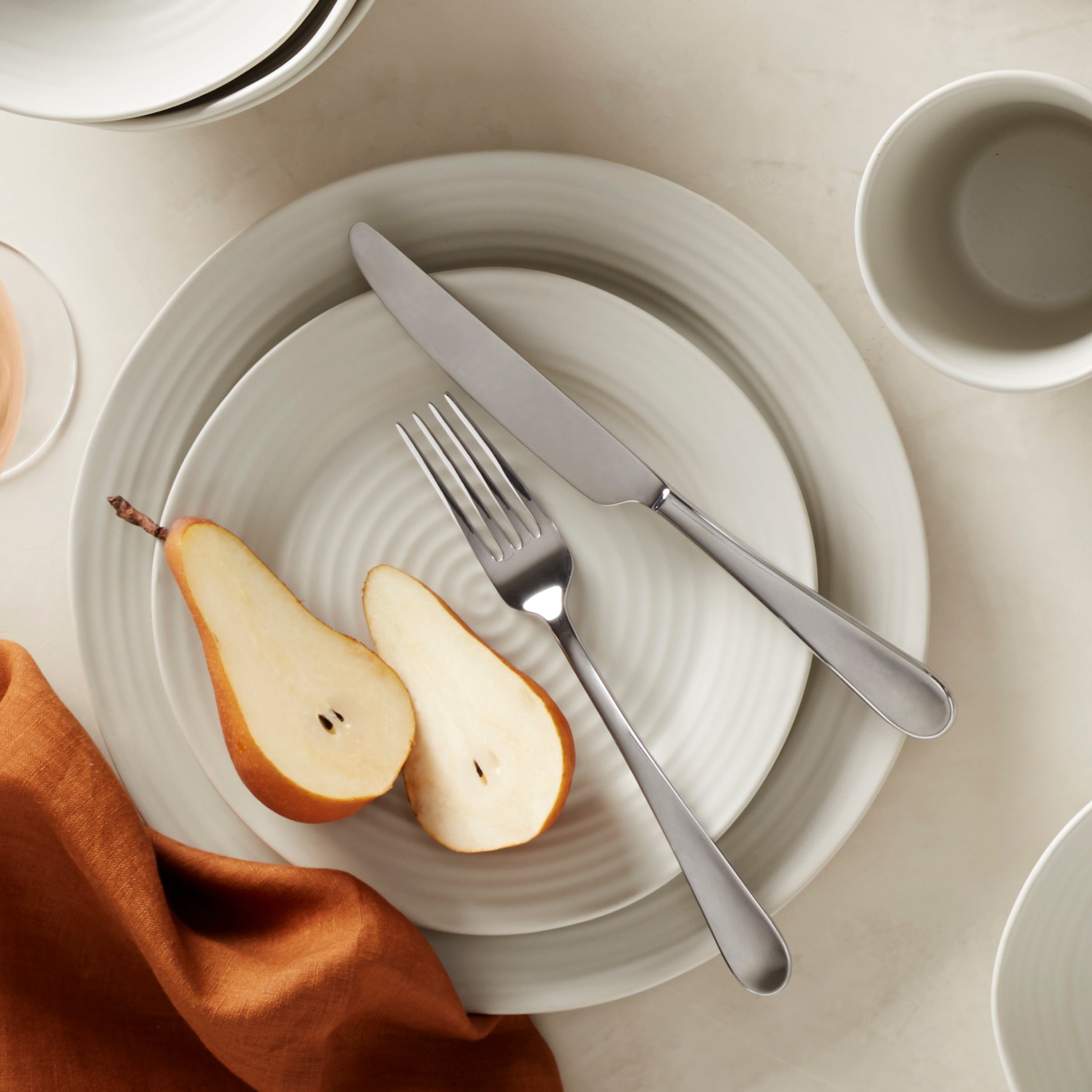 20-Piece Flatware Set for Elegant Dining | Grant Stainless Steel