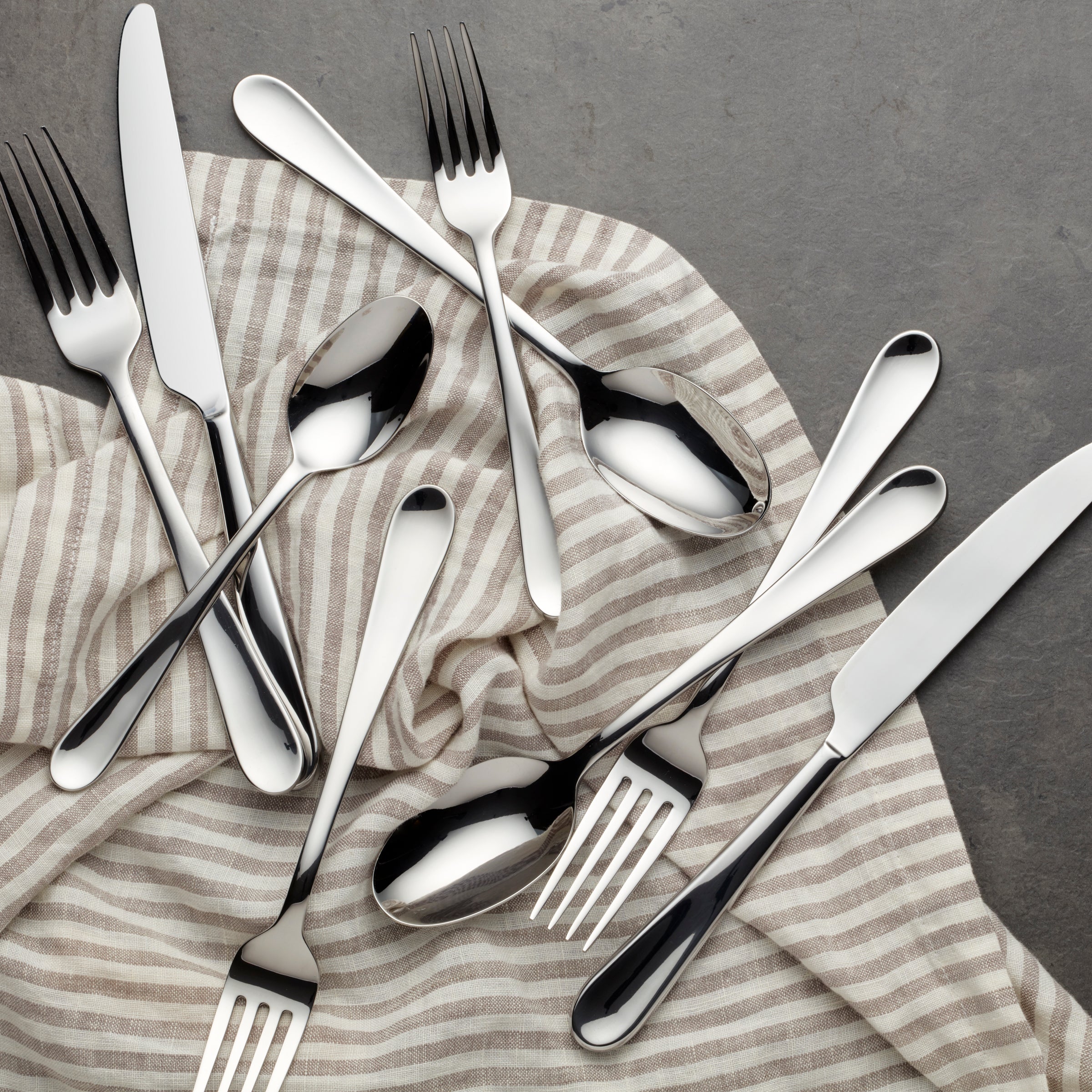 20-Piece Flatware Set for Elegant Dining | Grant Stainless Steel