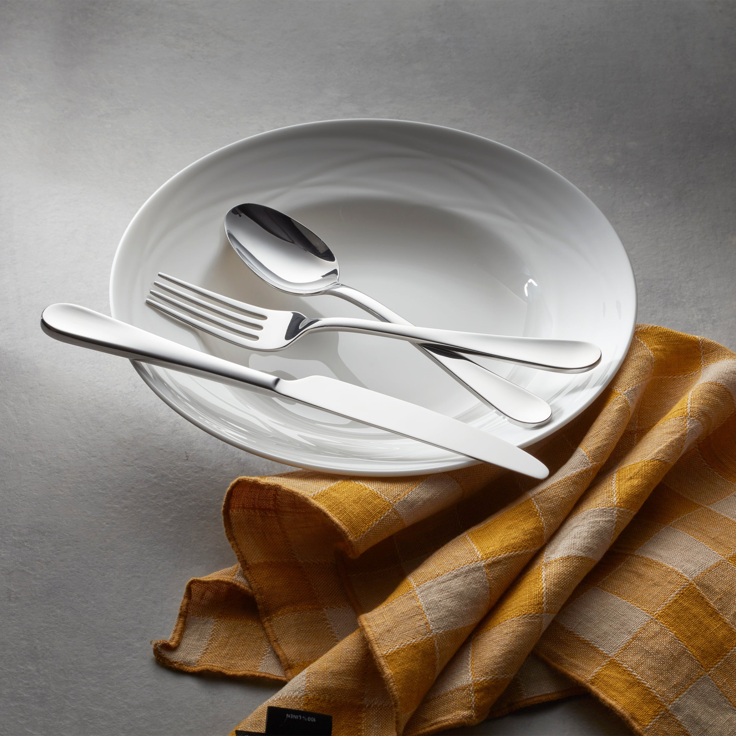 20-Piece Flatware Set for Elegant Dining | Grant Stainless Steel