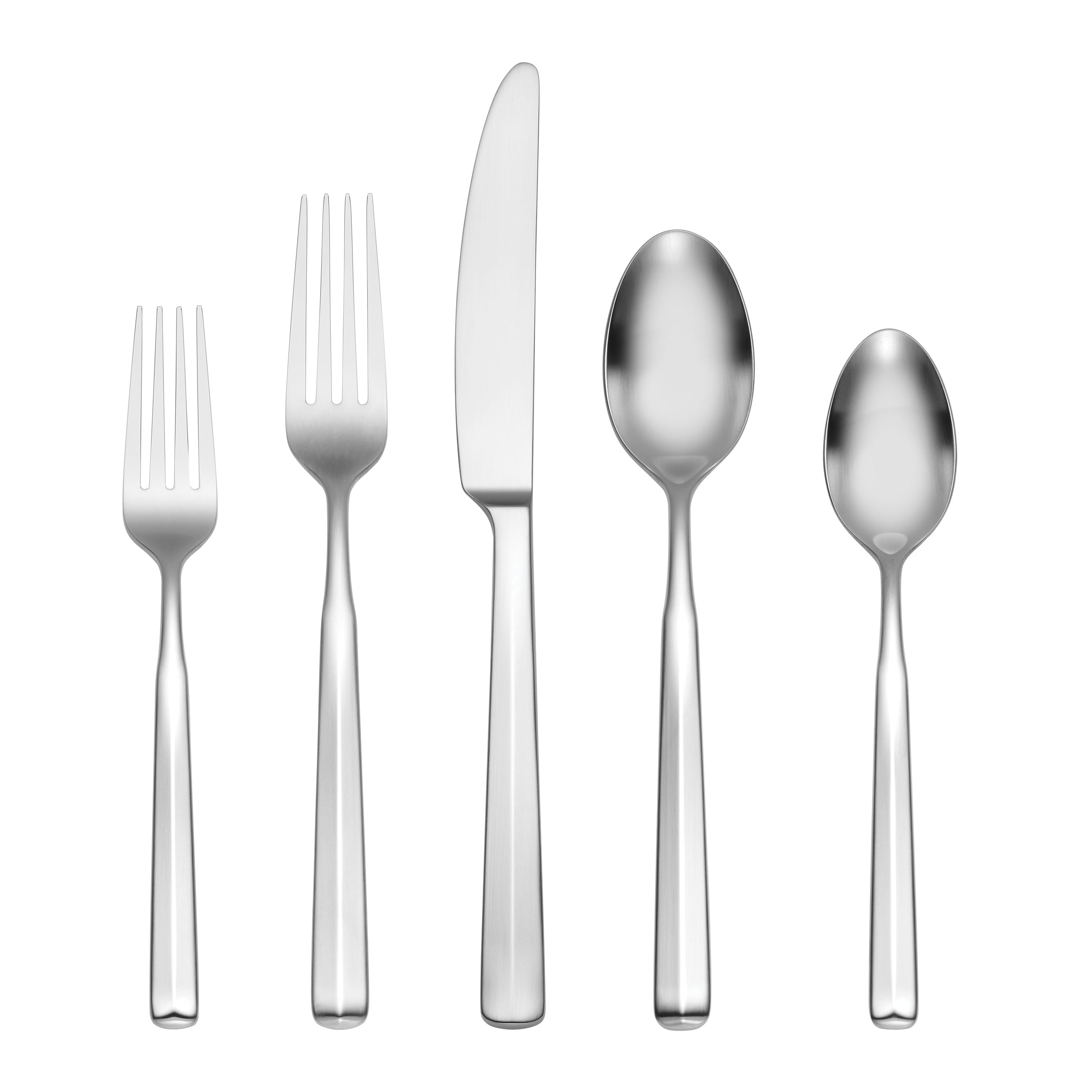 20-Piece Satin Flatware Set for Dining & Entertaining | Ryder