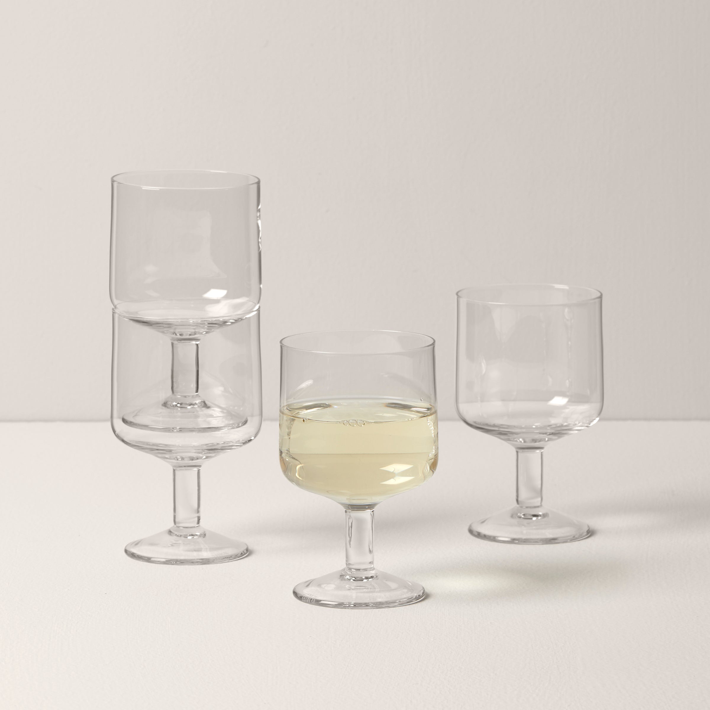 Stackable Wine Glass Set of 4 - Tuscany Classics