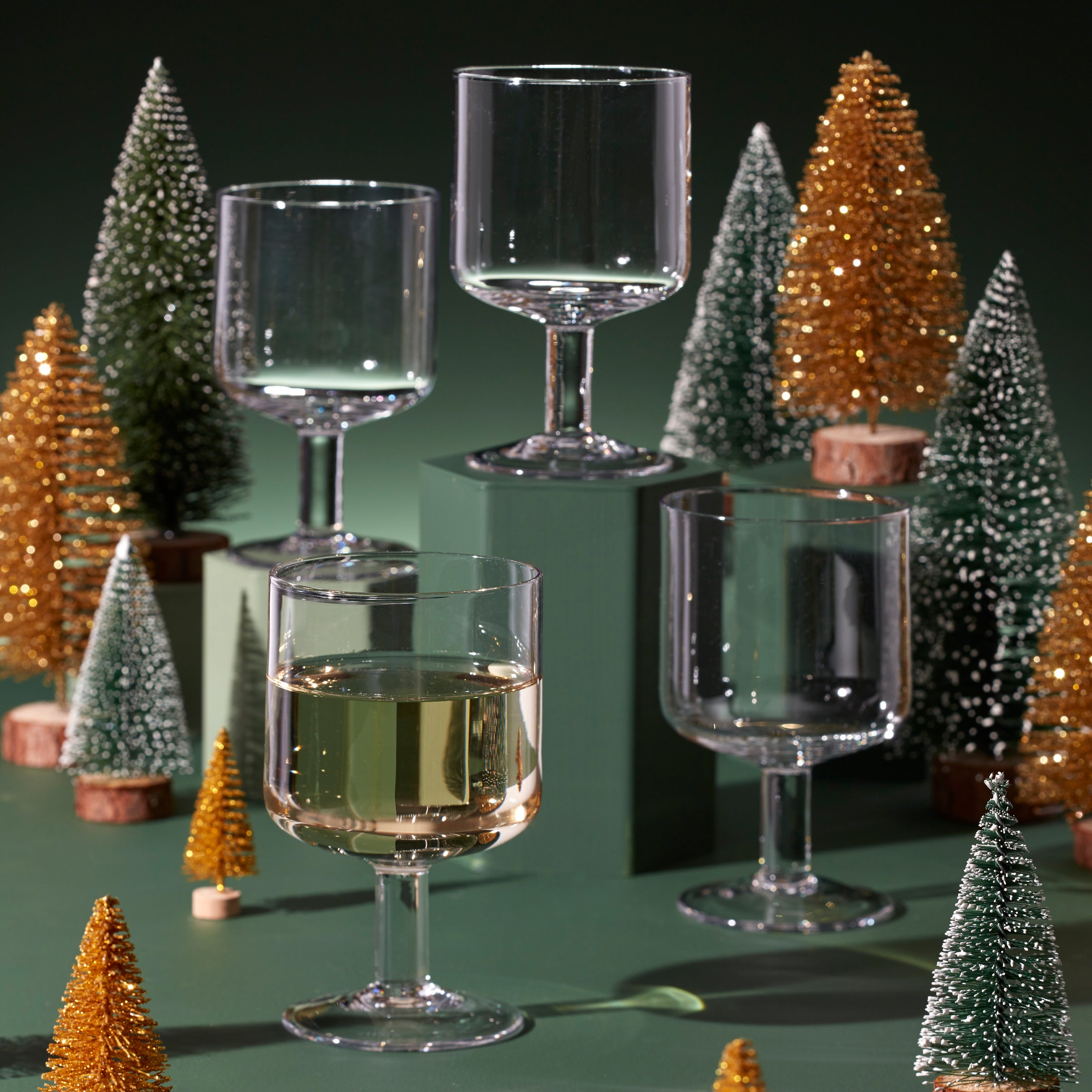 Stackable Wine Glass Set of 4 - Tuscany Classics