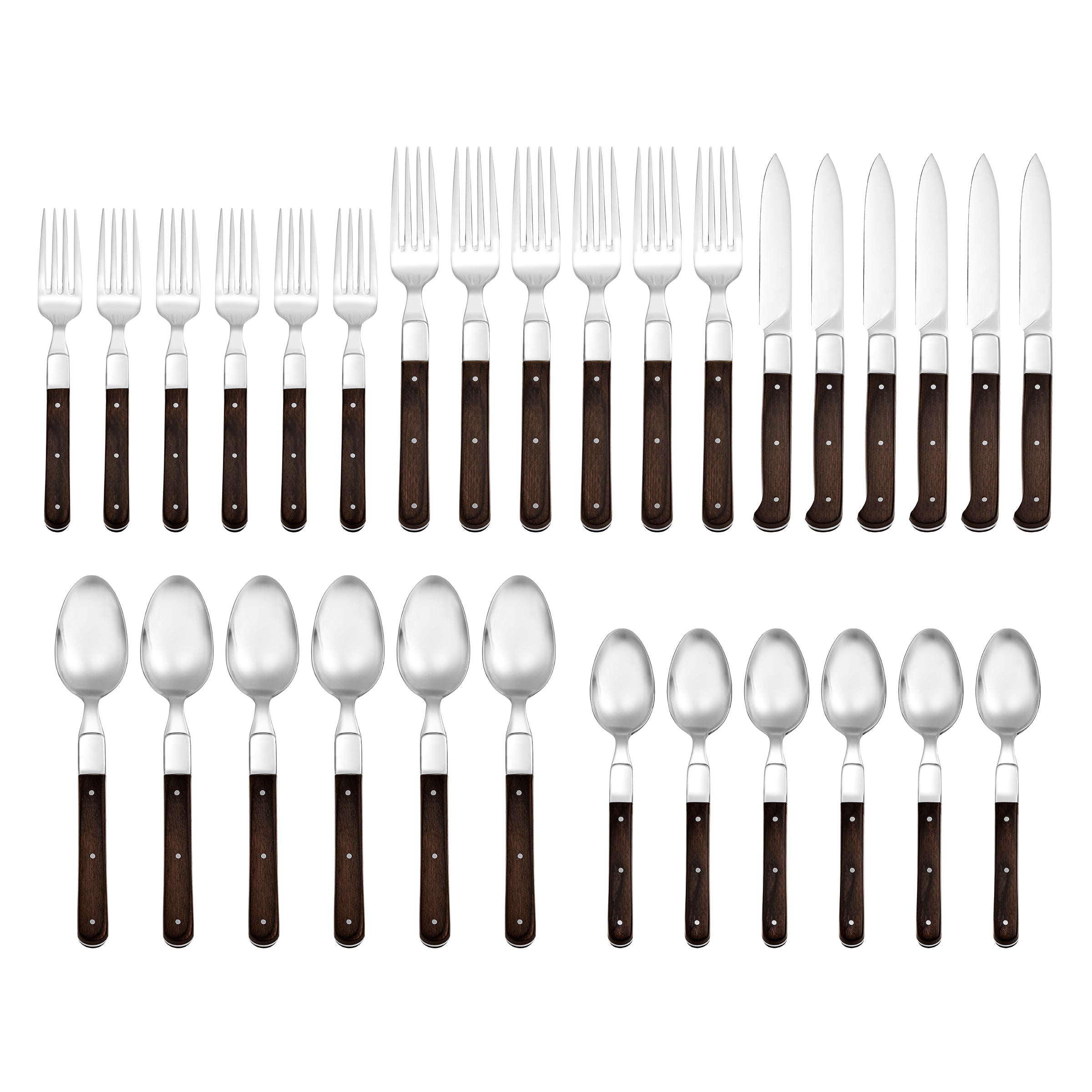 30-Piece Flatware Set for Elegant Dining | St. Michel