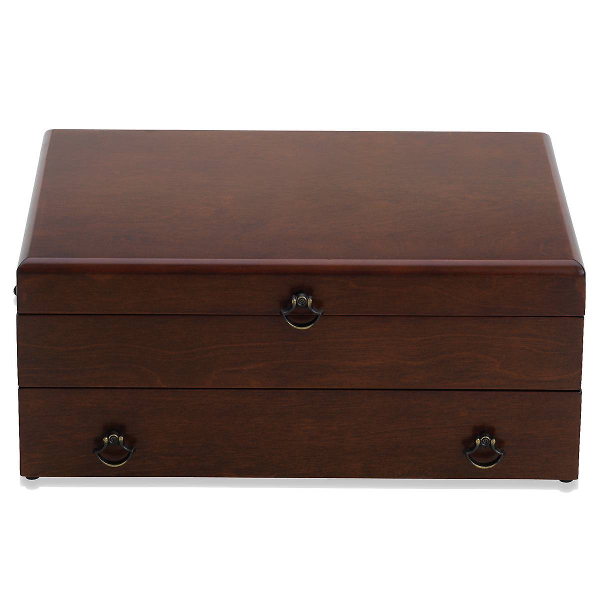 Cherry Wood Flatware Chest for 12-Piece Sets | Bristol