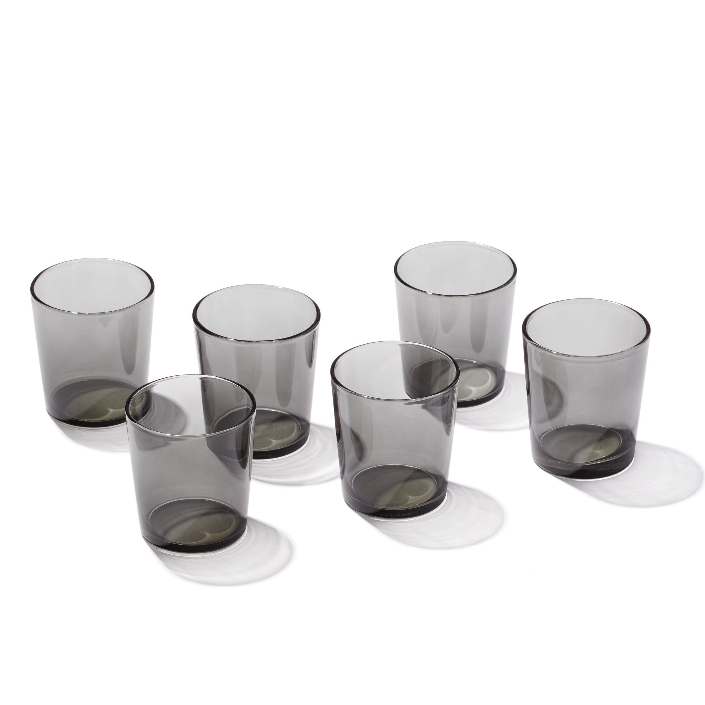 Stackable Smoke Shot Glasses Set of 6 | Oneida Stackables