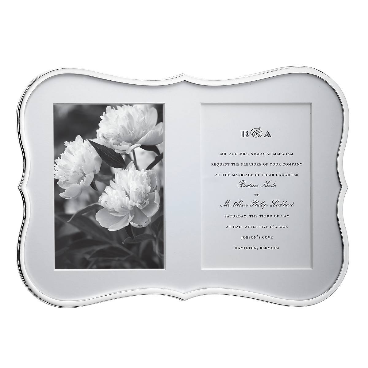 5" x 7" Double Photo Frame with Curved Edges | Kate Spade New York