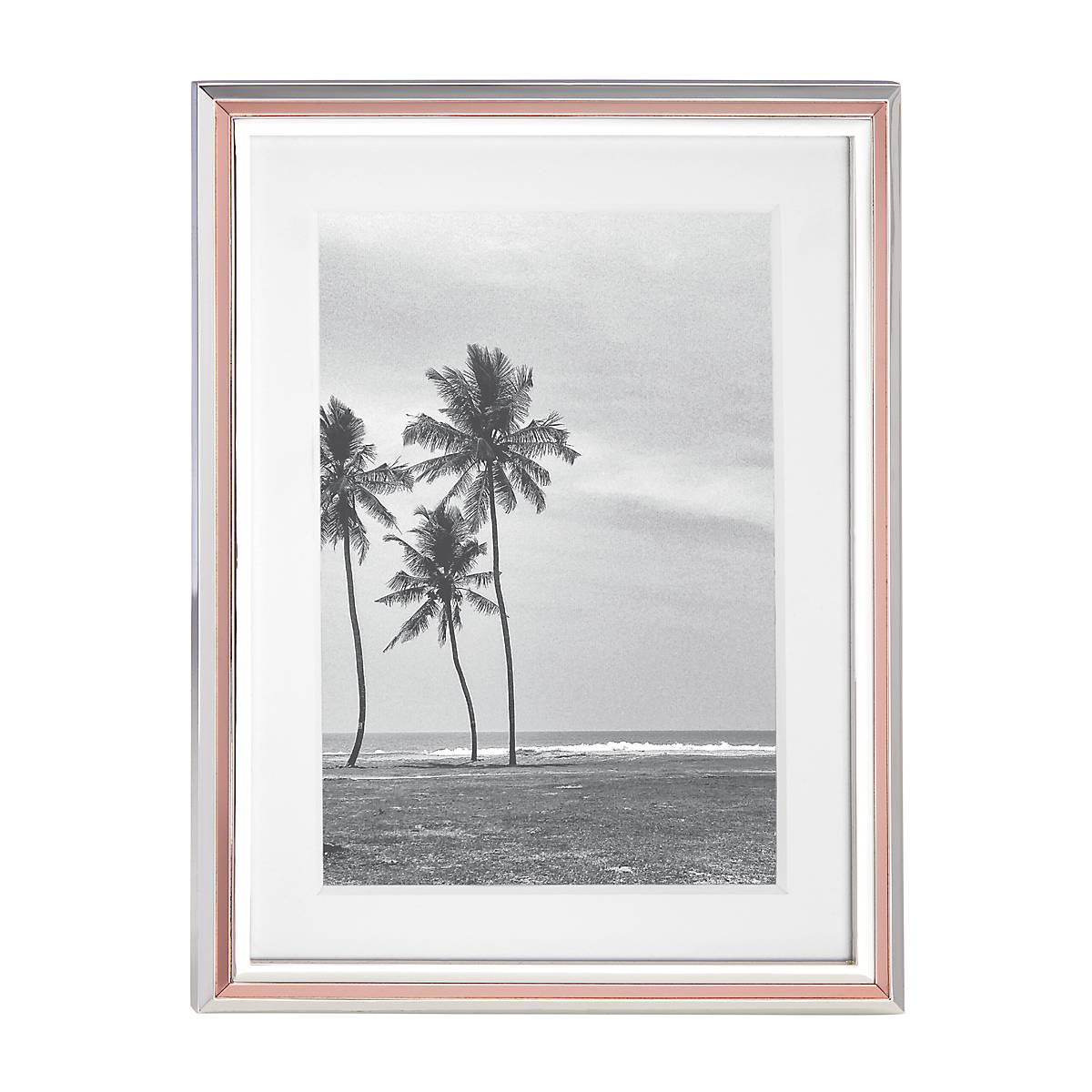 5x7 Silver-Plated Picture Frame for Special Occasions | Rosy Glow