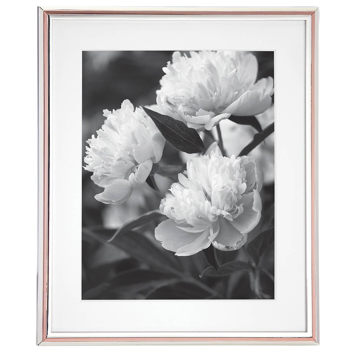 8x10 Silver-Plated Photo Frame for Special Occasions | Rosy Glow