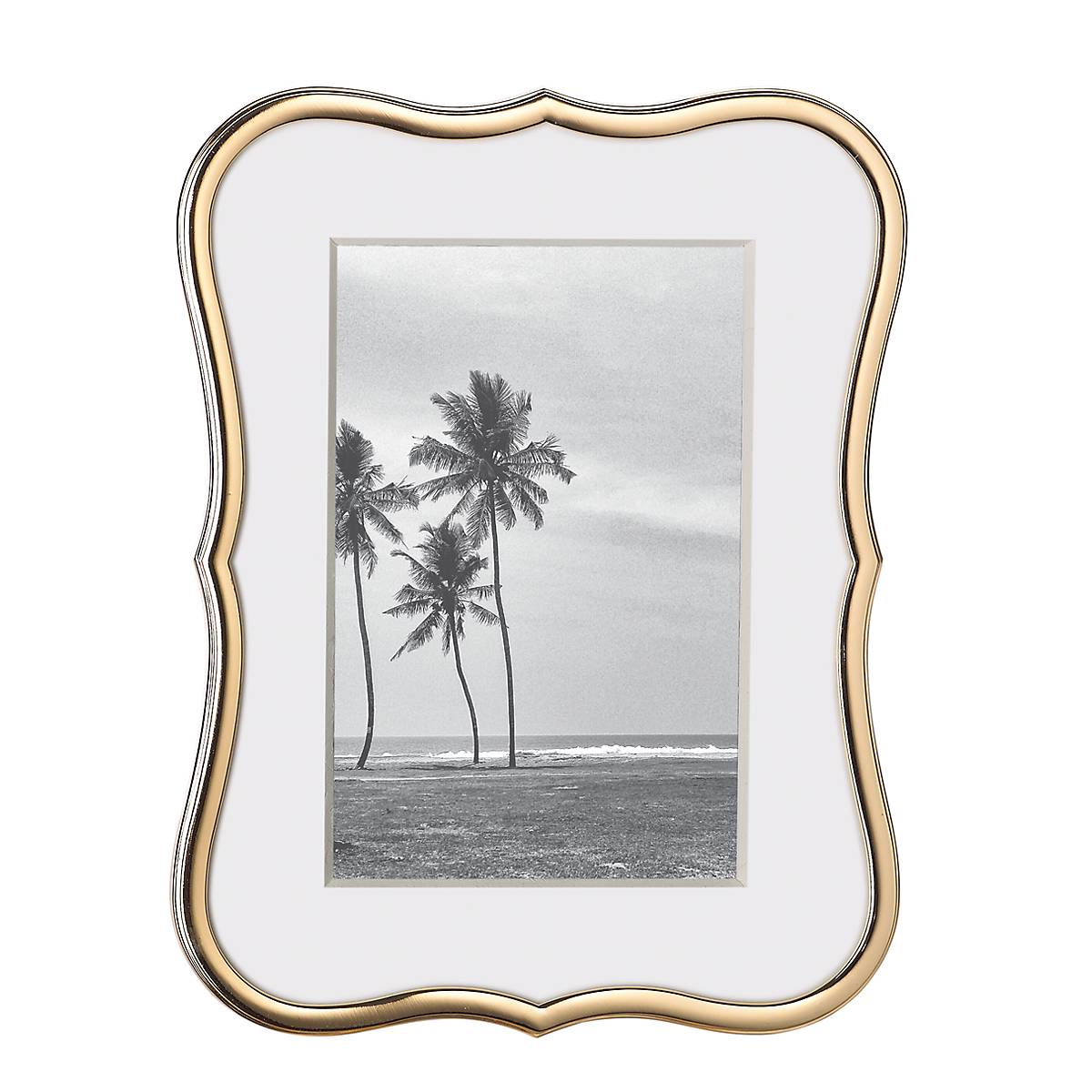 Gold 4x6 Photo Frame with Curved Edges | Kate Spade New York