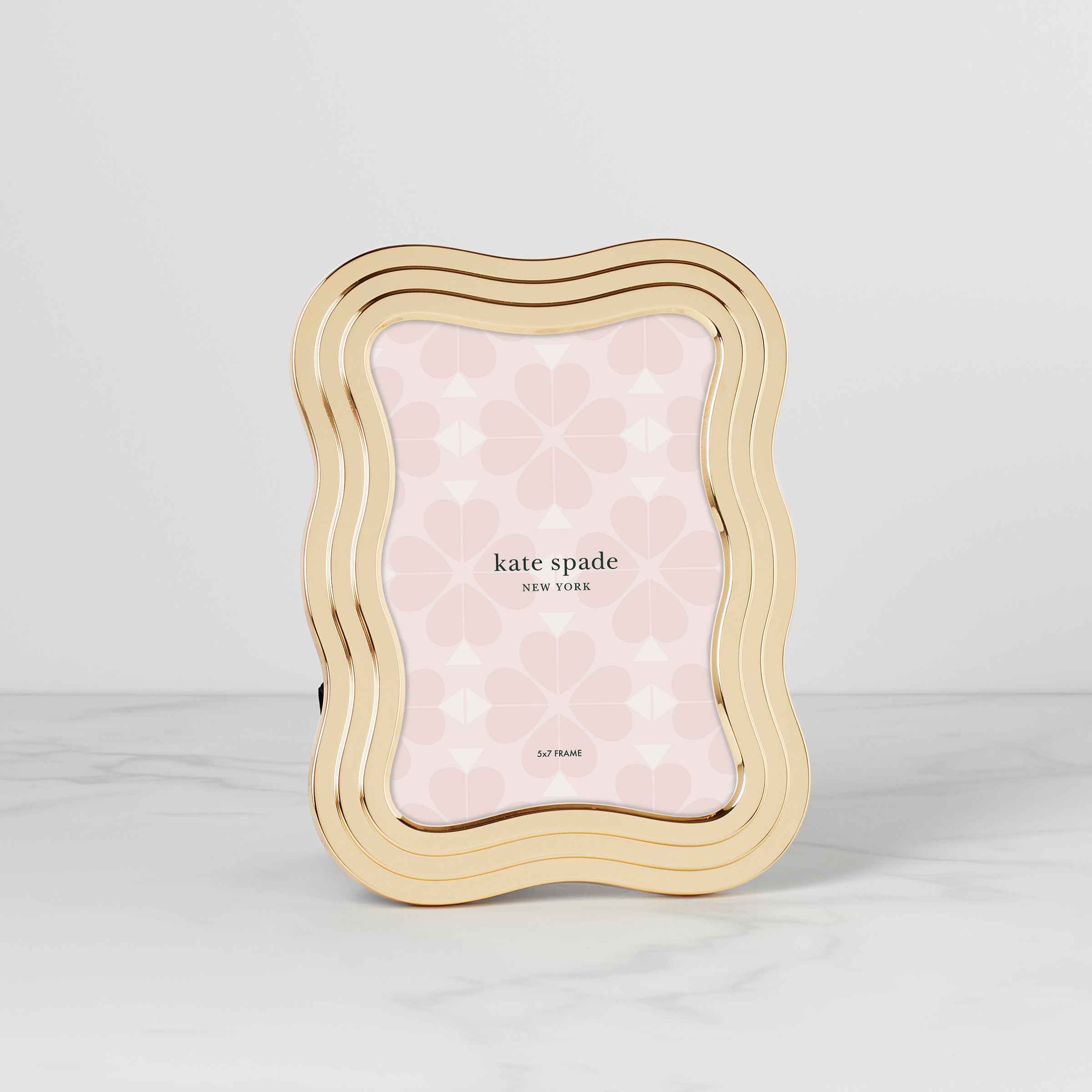 Gold Wavy Picture Frame 5x7 for Photos | Kate Spade
