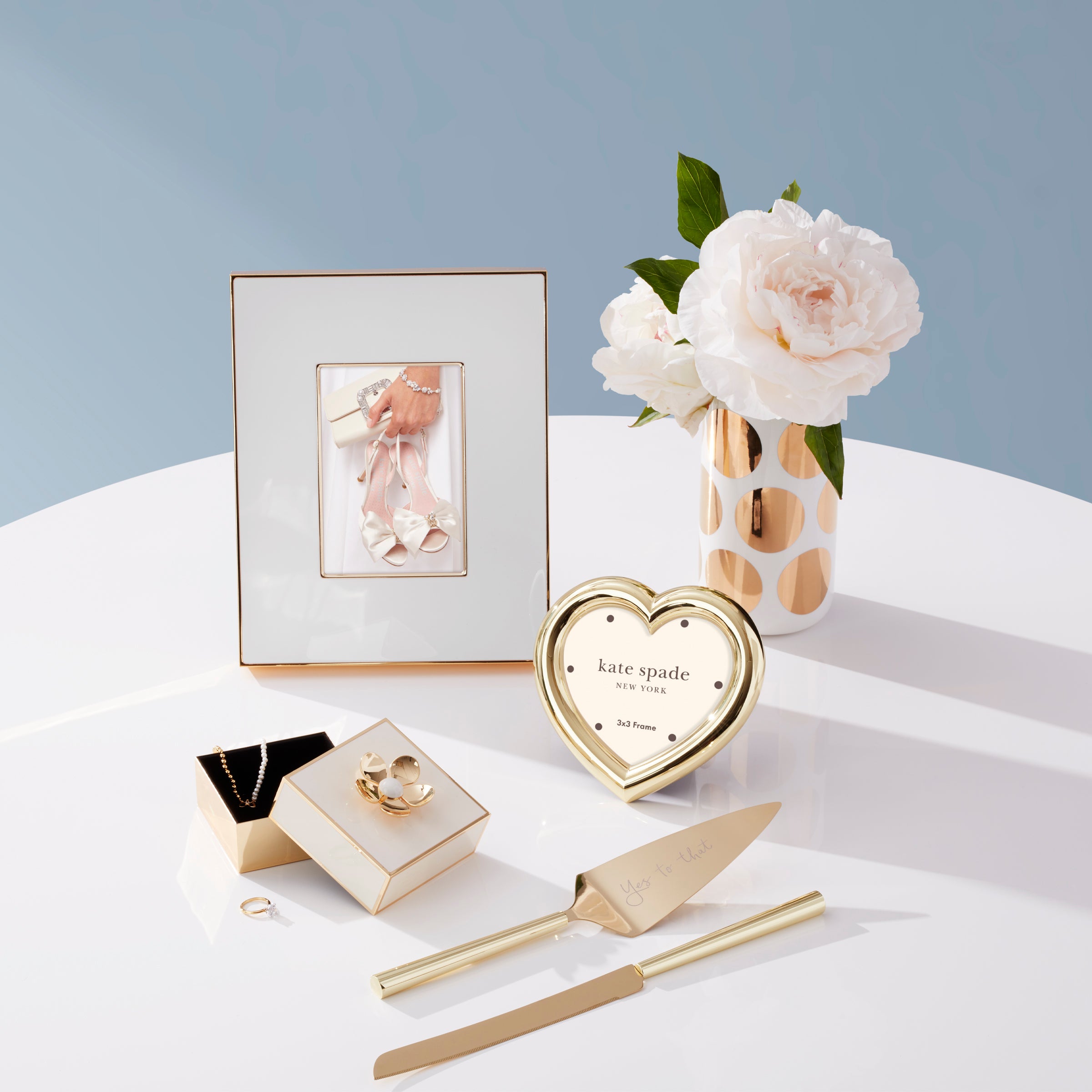 Gold Heart Photo Frame for Memories | Charmed Life