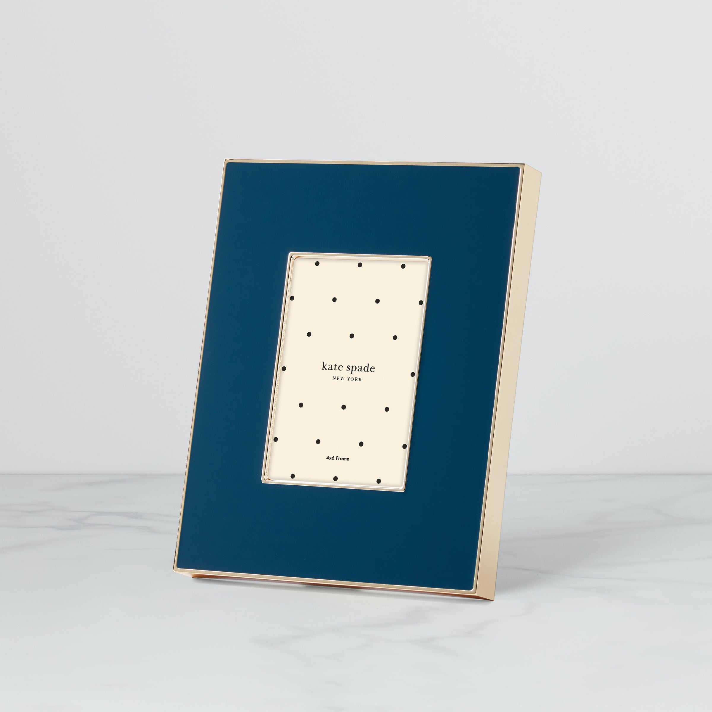 4x6 Navy Picture Frame for Cherished Memories | Kate Spade