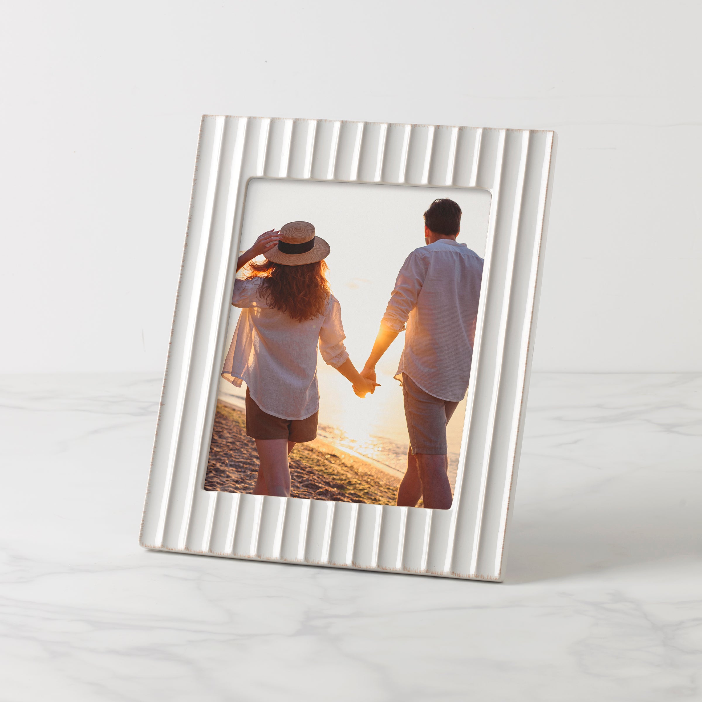 Scallop Photo Frame 8x10 for Special Memories | French Perle