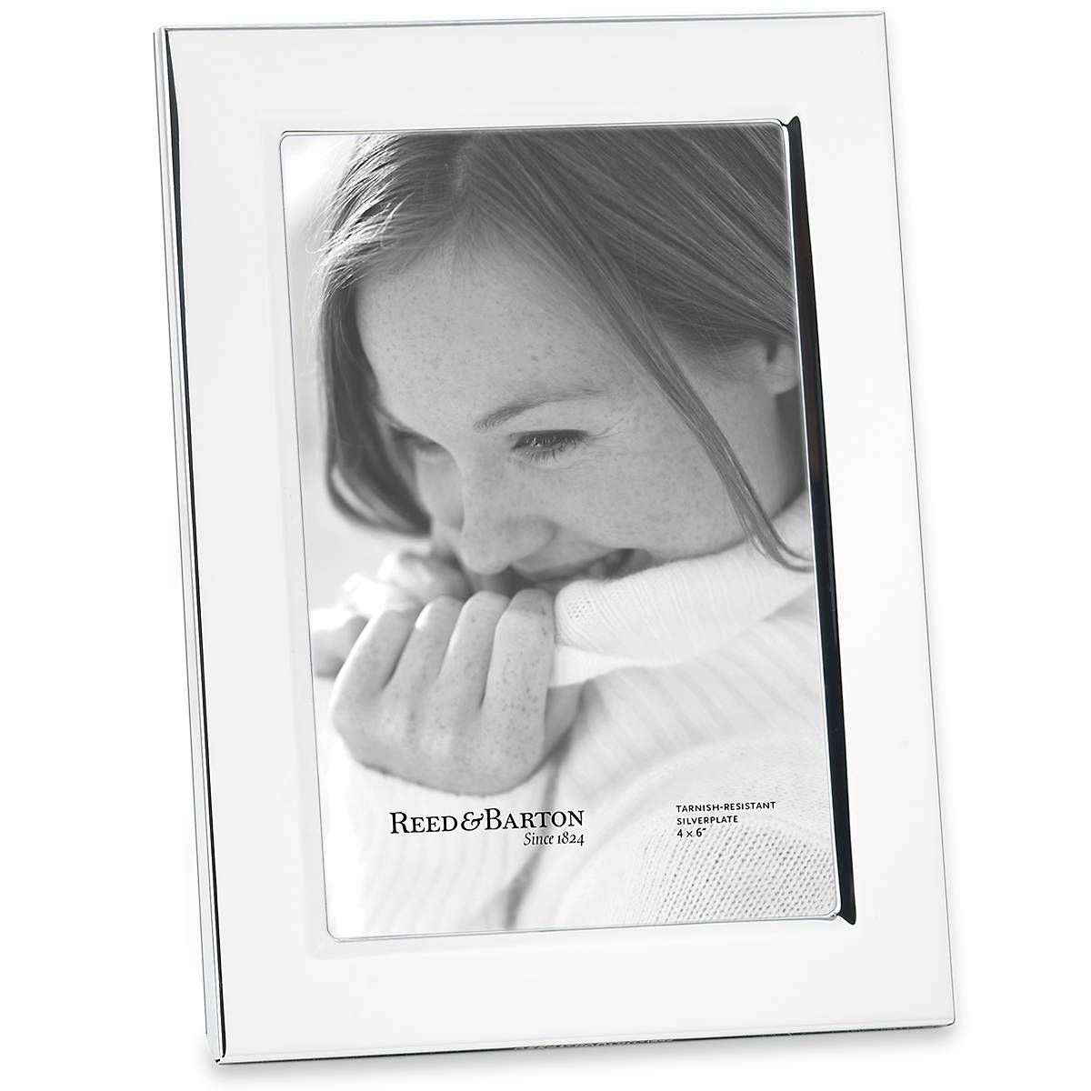Silver-Plated 4x6 Photo Frame | Minimalist Classic Design
