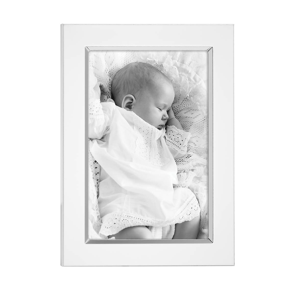 Silver-Plated 4x6 Photo Frame | Minimalist Classic Design