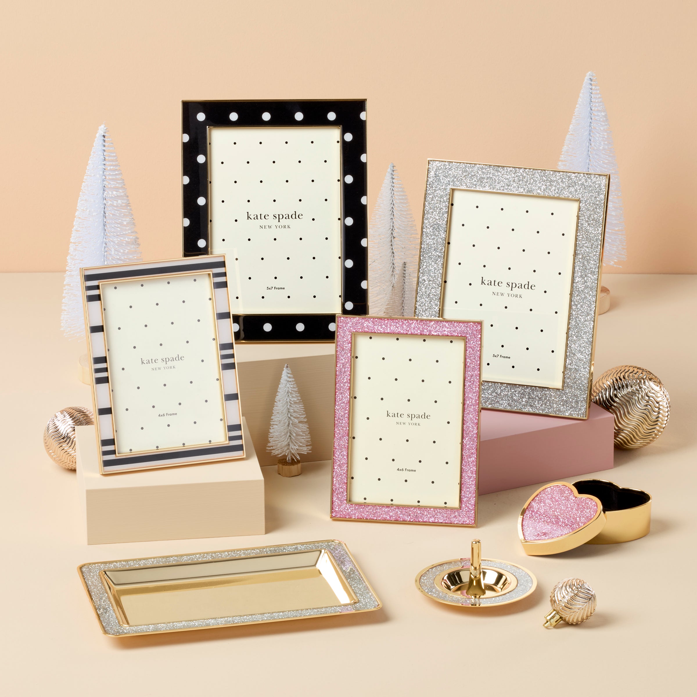 Pink Glitter Picture Frame 4x6 | Sitting Pretty