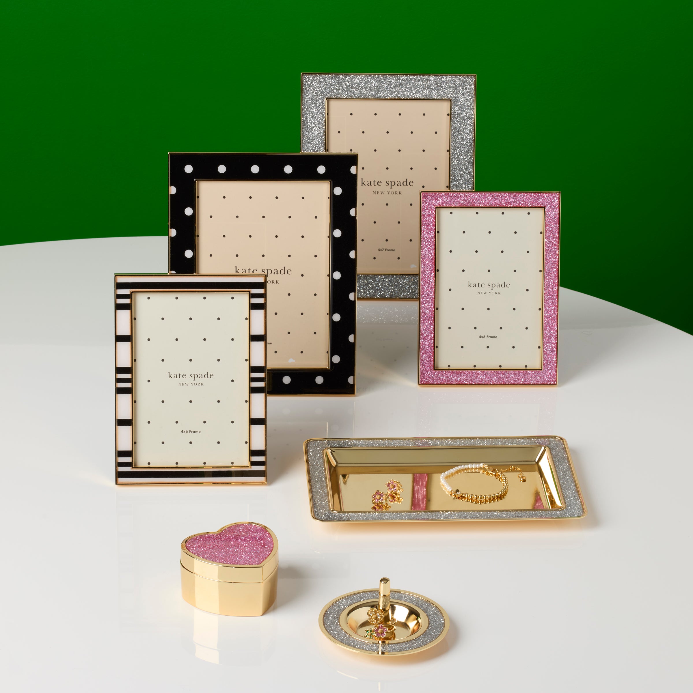 Pink Glitter Picture Frame 4x6 | Sitting Pretty