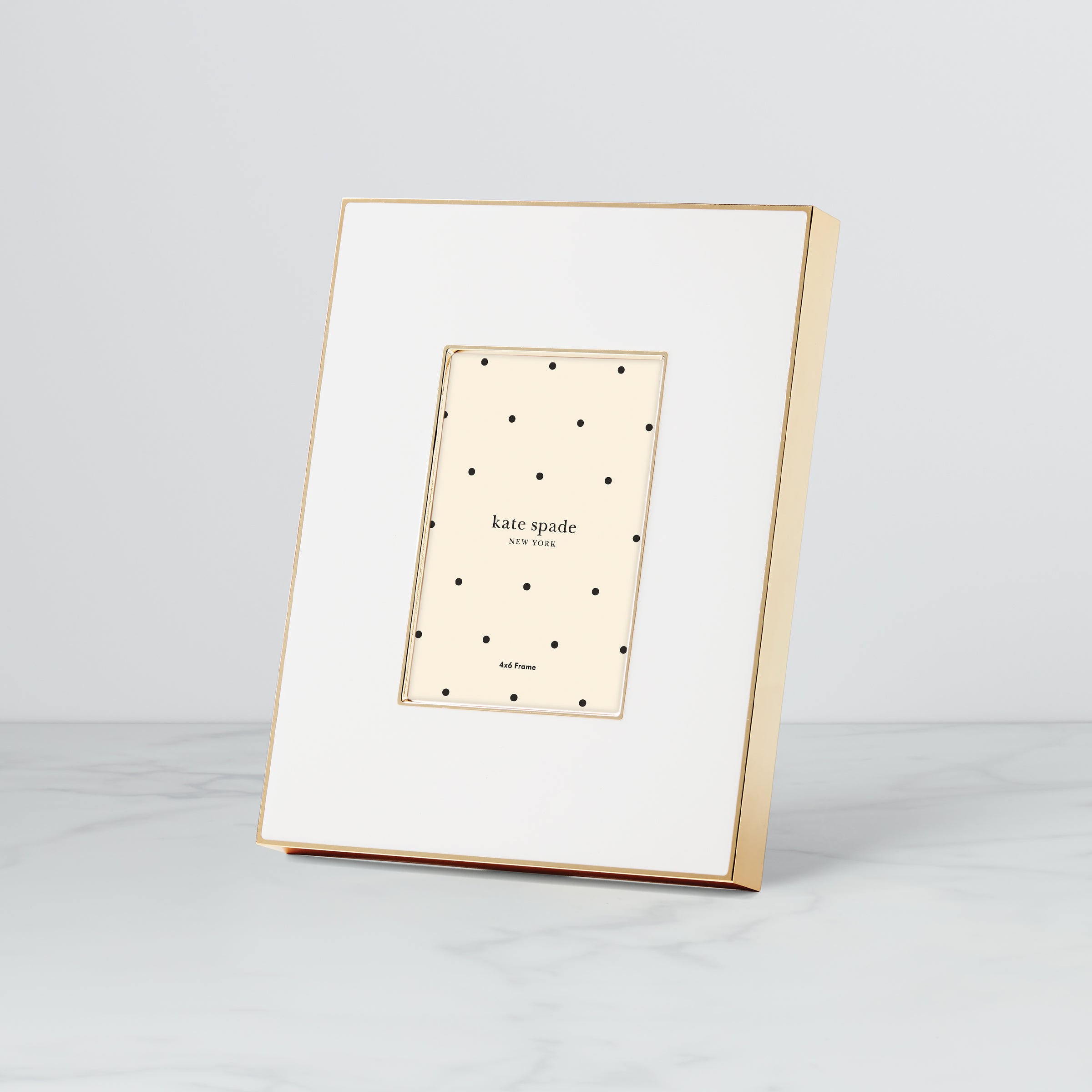 4x6 Picture Frame in White for Cherished Memories | Kate Spade