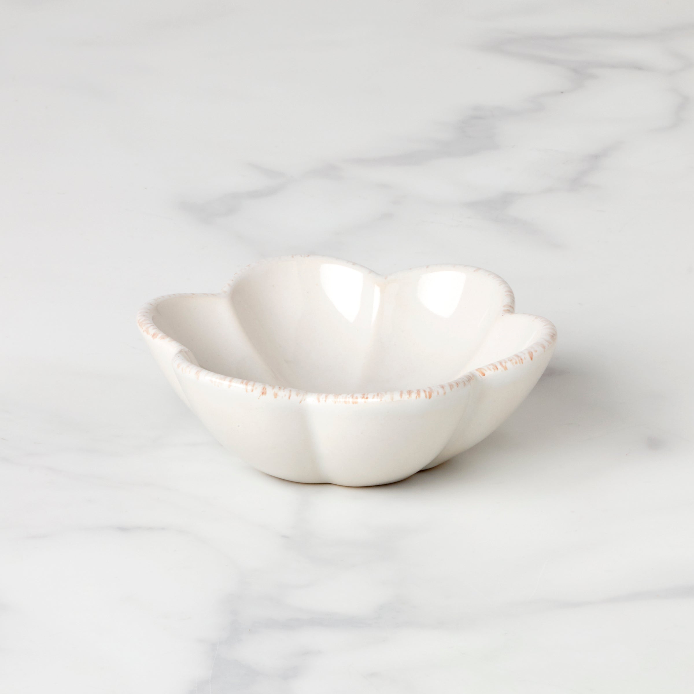 Scalloped Mini Dish for Jewelry & Trinkets | French Perle