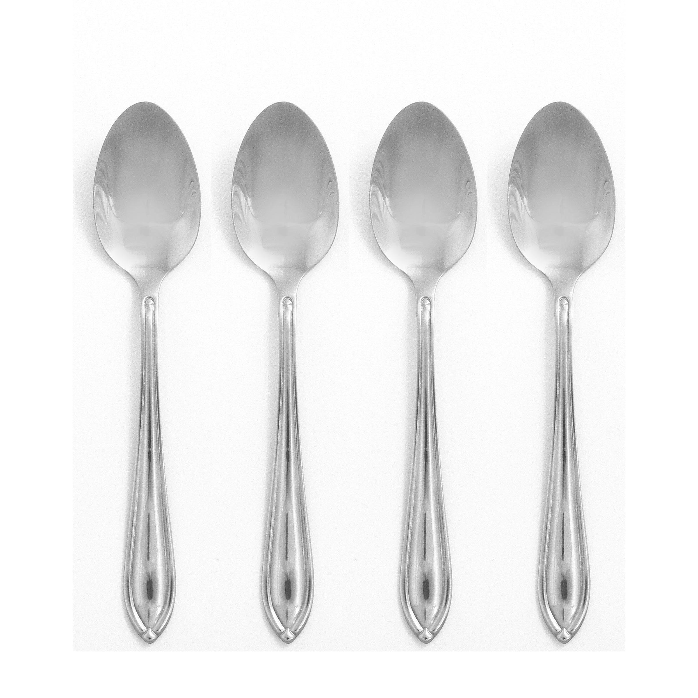 Stainless Steel Dinner Spoons Set of 4 - Ginger Flatware