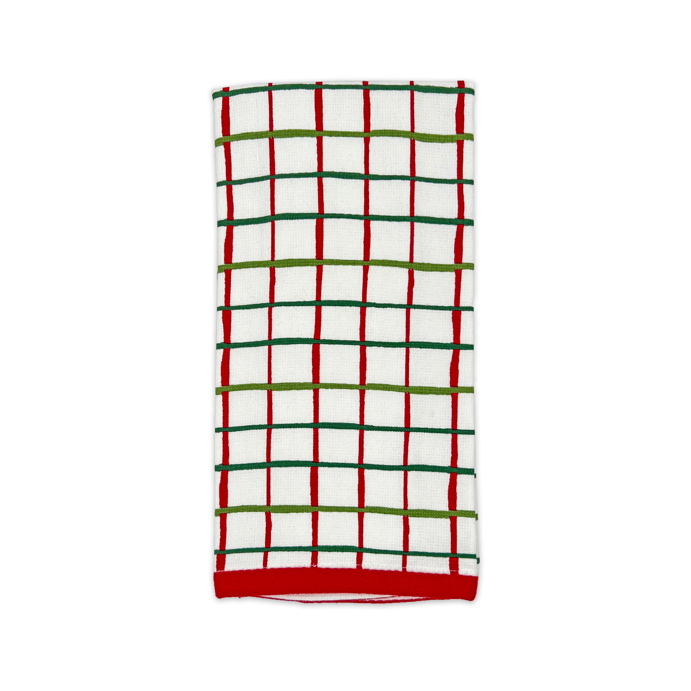 Christmas Kitchen Towels Set of 4 with Holiday Motifs | Bayberry