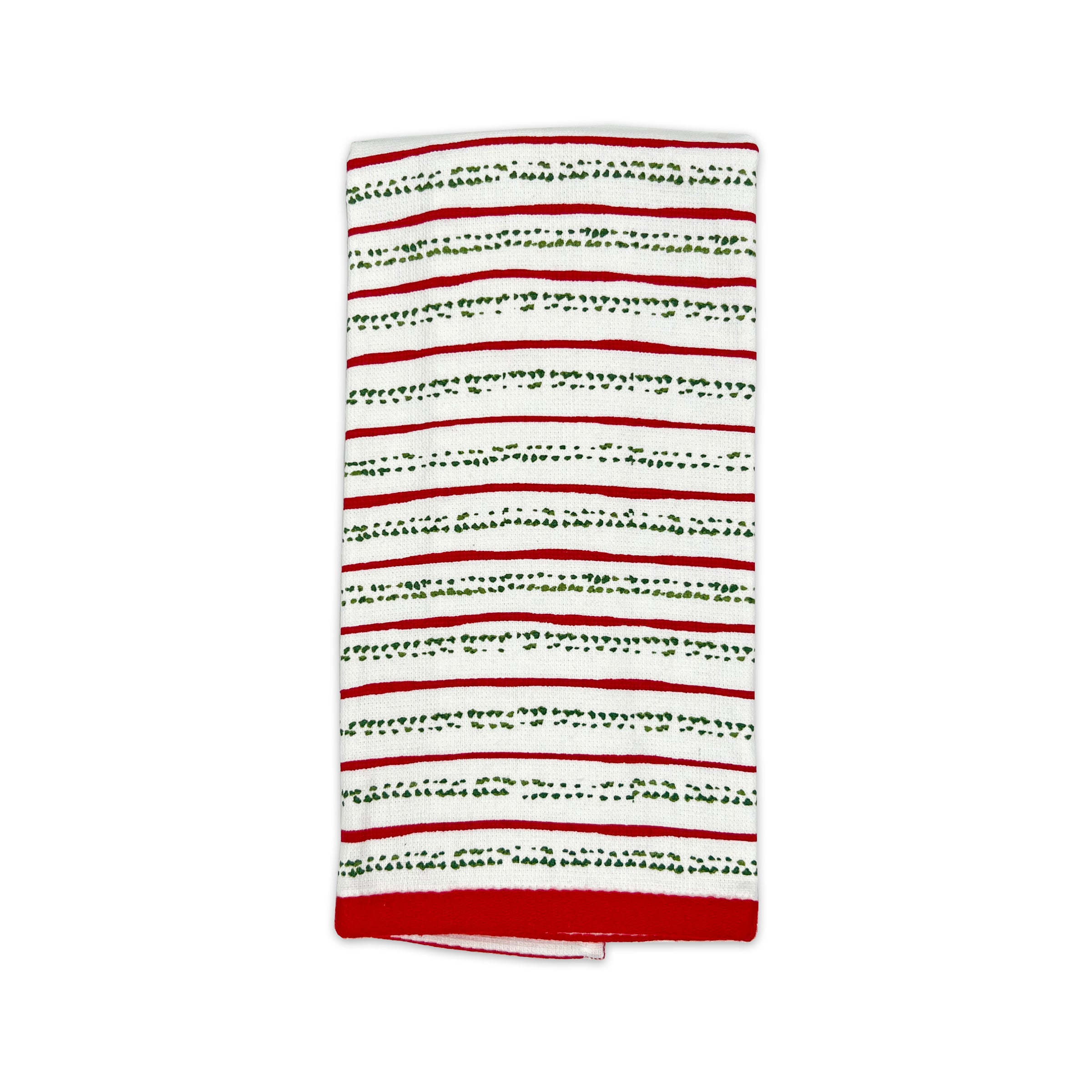 Christmas Kitchen Towels Set of 4 with Holiday Motifs | Bayberry