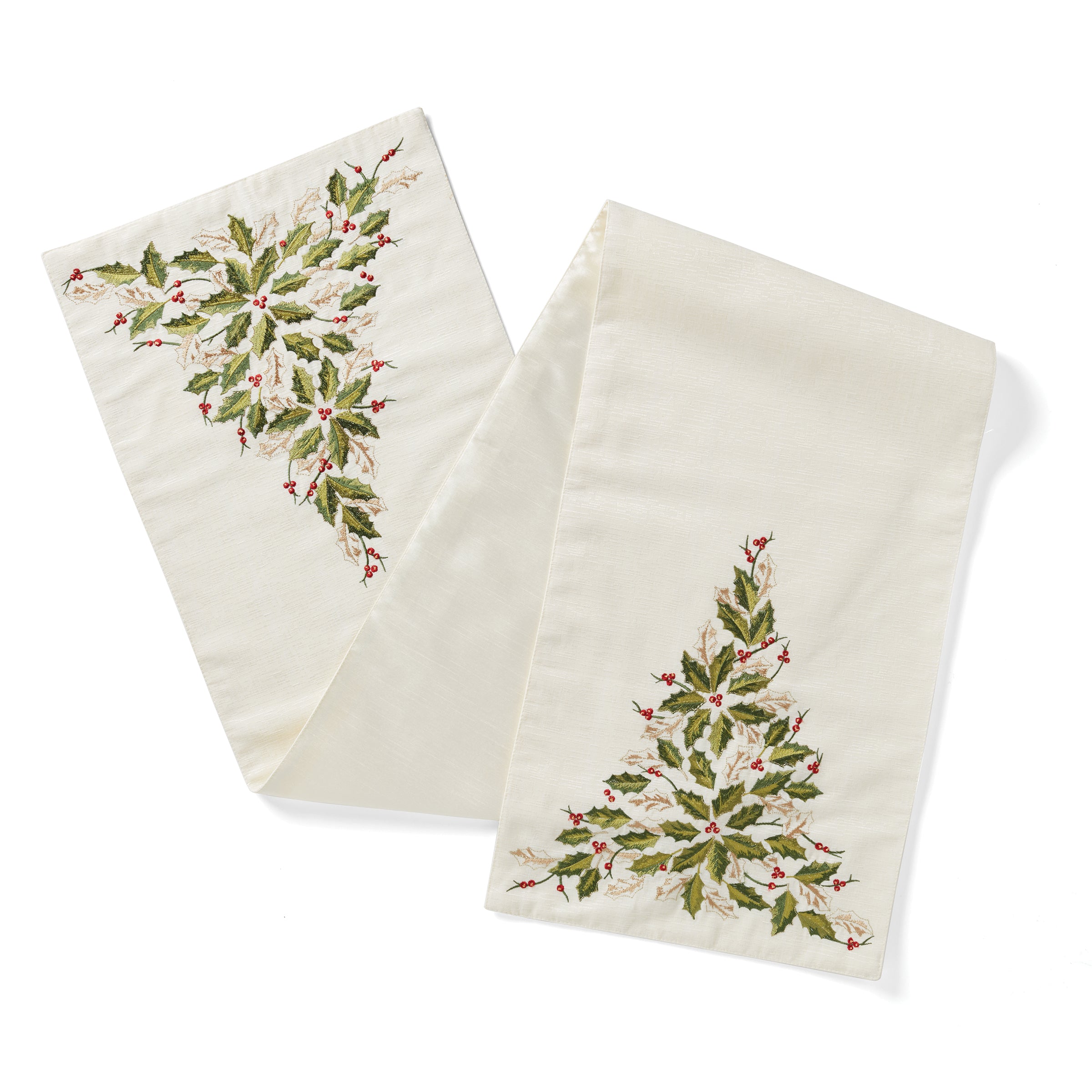 Holiday Tree Table Runner for Festive Dinners | Seasonal Decor