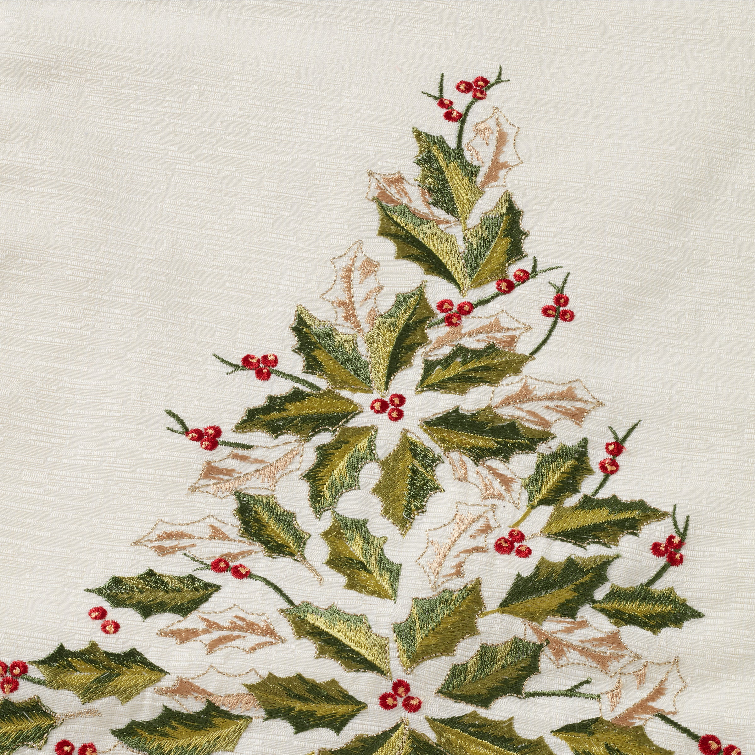 Holiday Tree Table Runner for Festive Dinners | Seasonal Decor