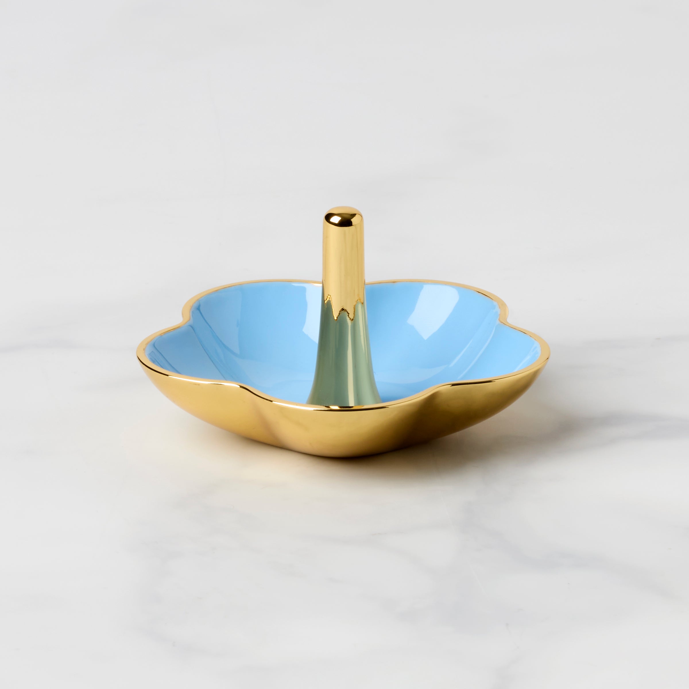 Blue Floral Ring Dish for Jewelry Storage | Kate Spade