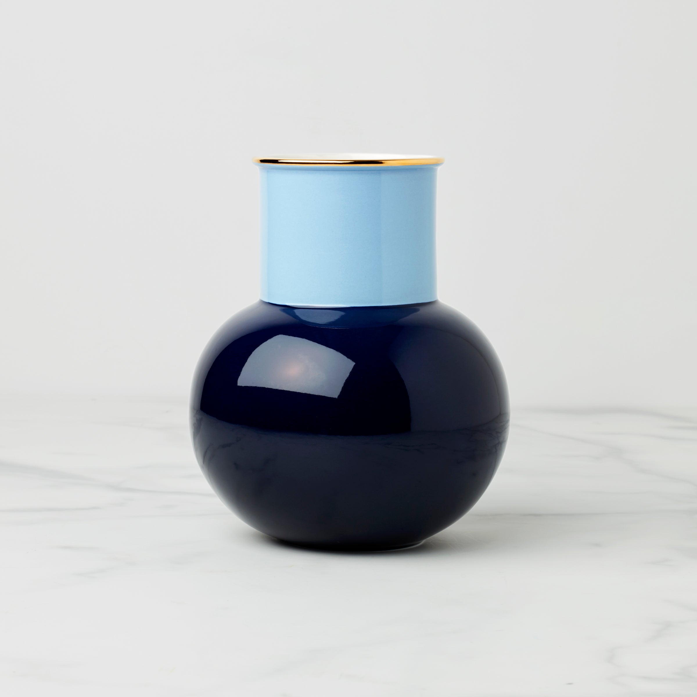 Blue Colorblock Vase for Fresh Flowers | kate spade new york