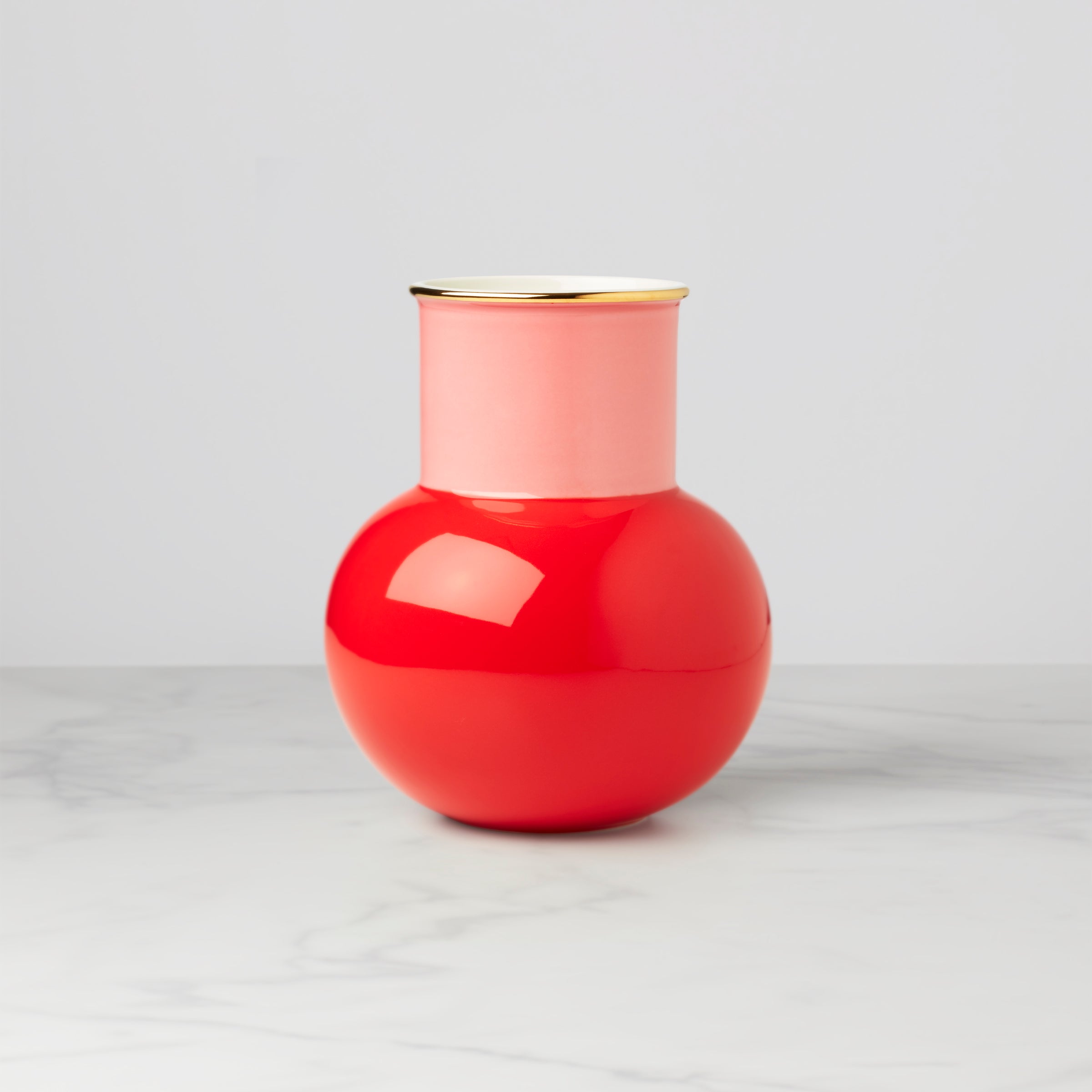 Red Colorblock Vase for Fresh Bouquets | kate spade new york