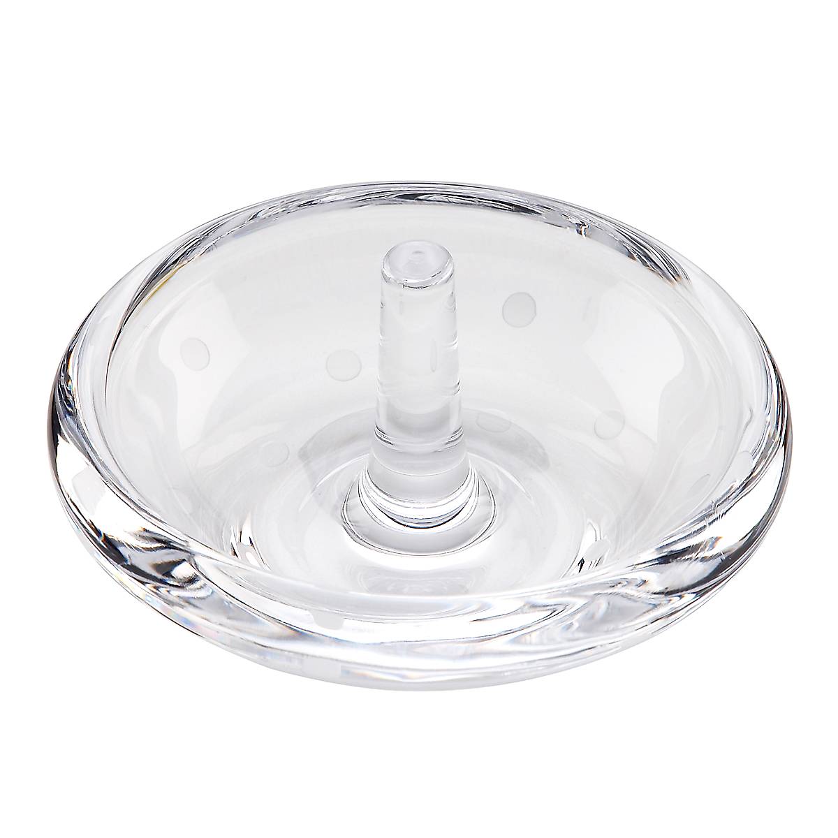 Crystal Ring Holder with Sandblasted Dots | Kate Spade Larabee Dot