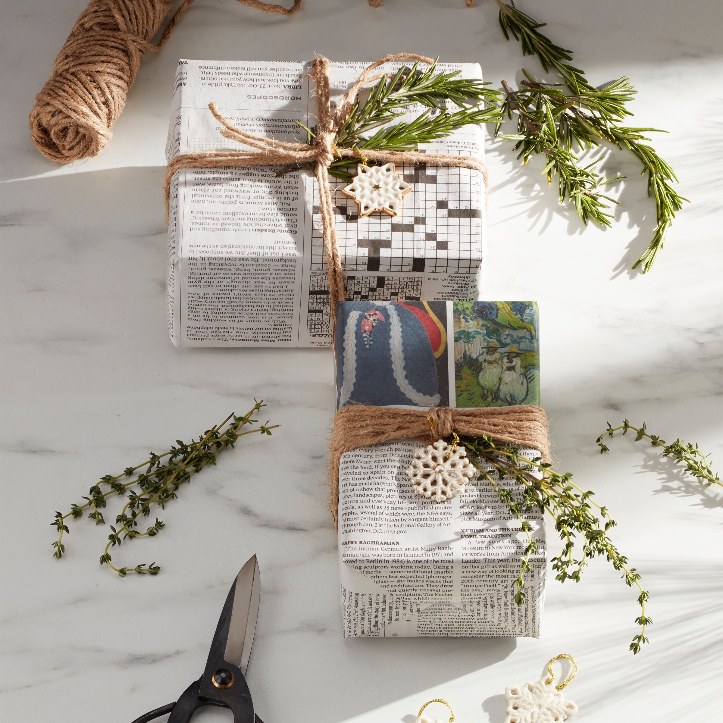 10-Piece Snowflake Ornament Set for Christmas Tree | Lenox