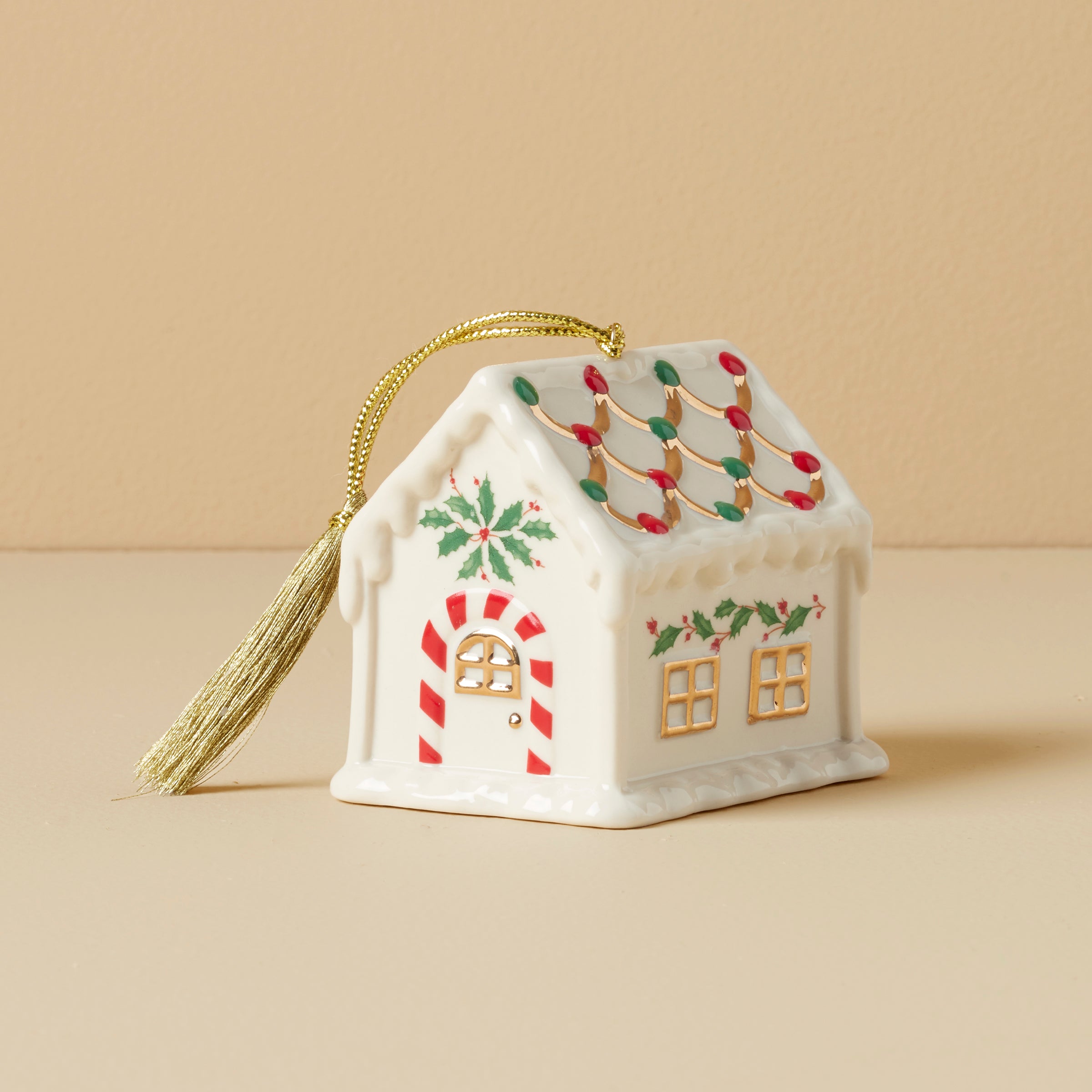 Gingerbread House Ornament for Christmas Tree | Holiday Accents