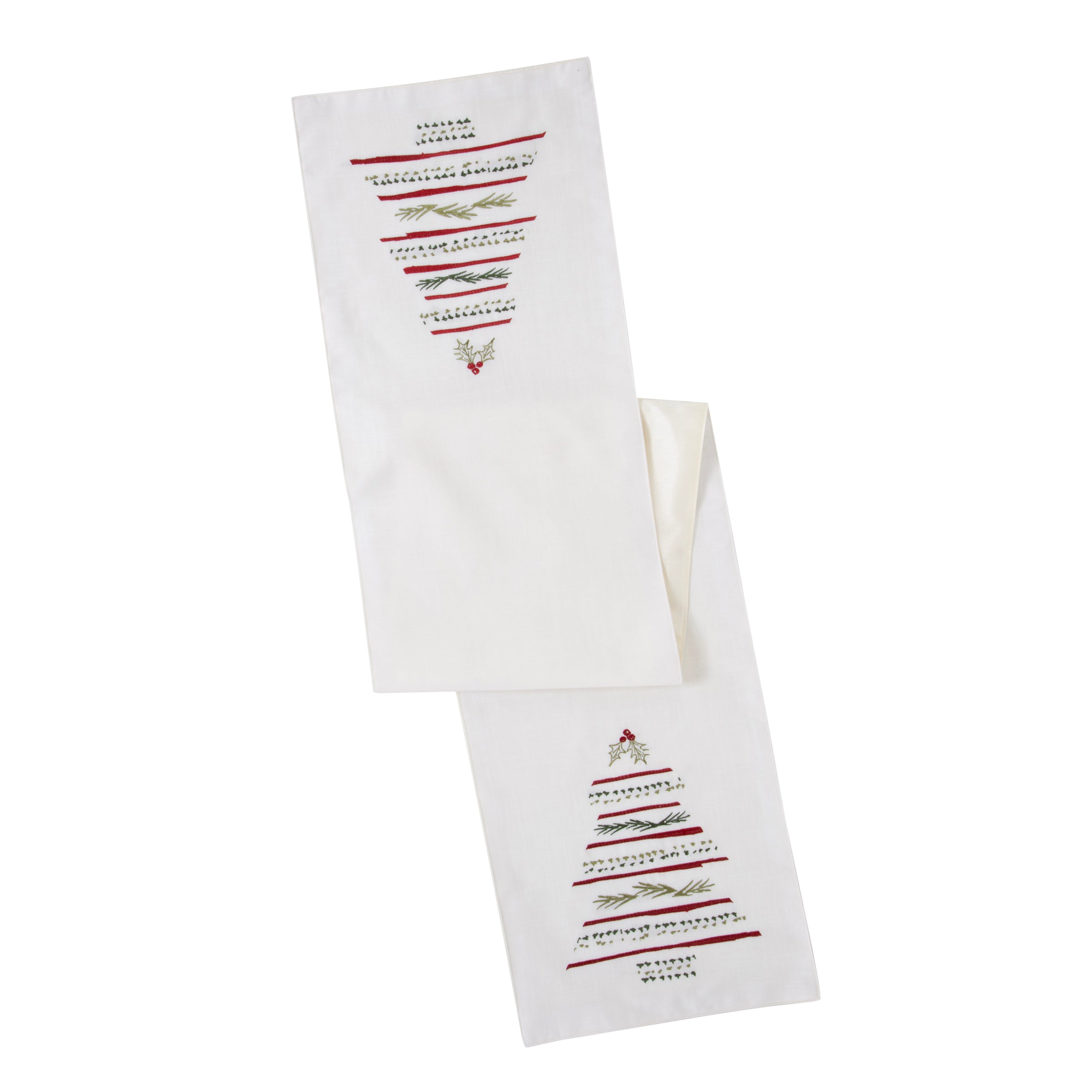 Christmas Tree Table Runner with Bayberry Motifs | Bayberry
