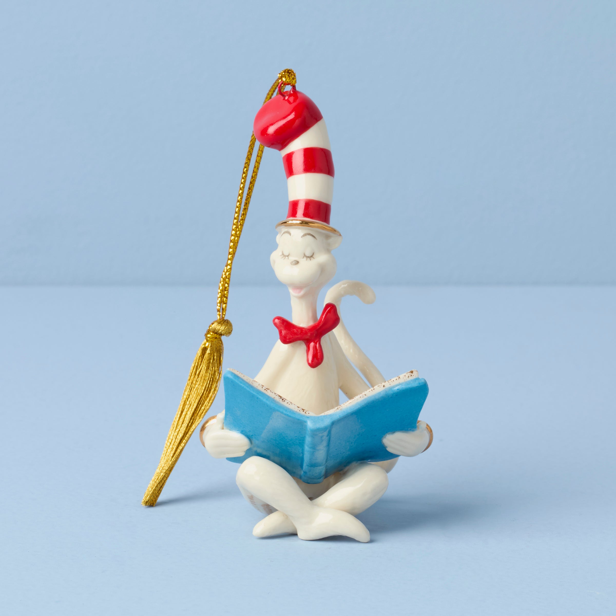 Dr. Seuss Cat in the Hat Christmas Ornament | Whimsical Holiday Decor