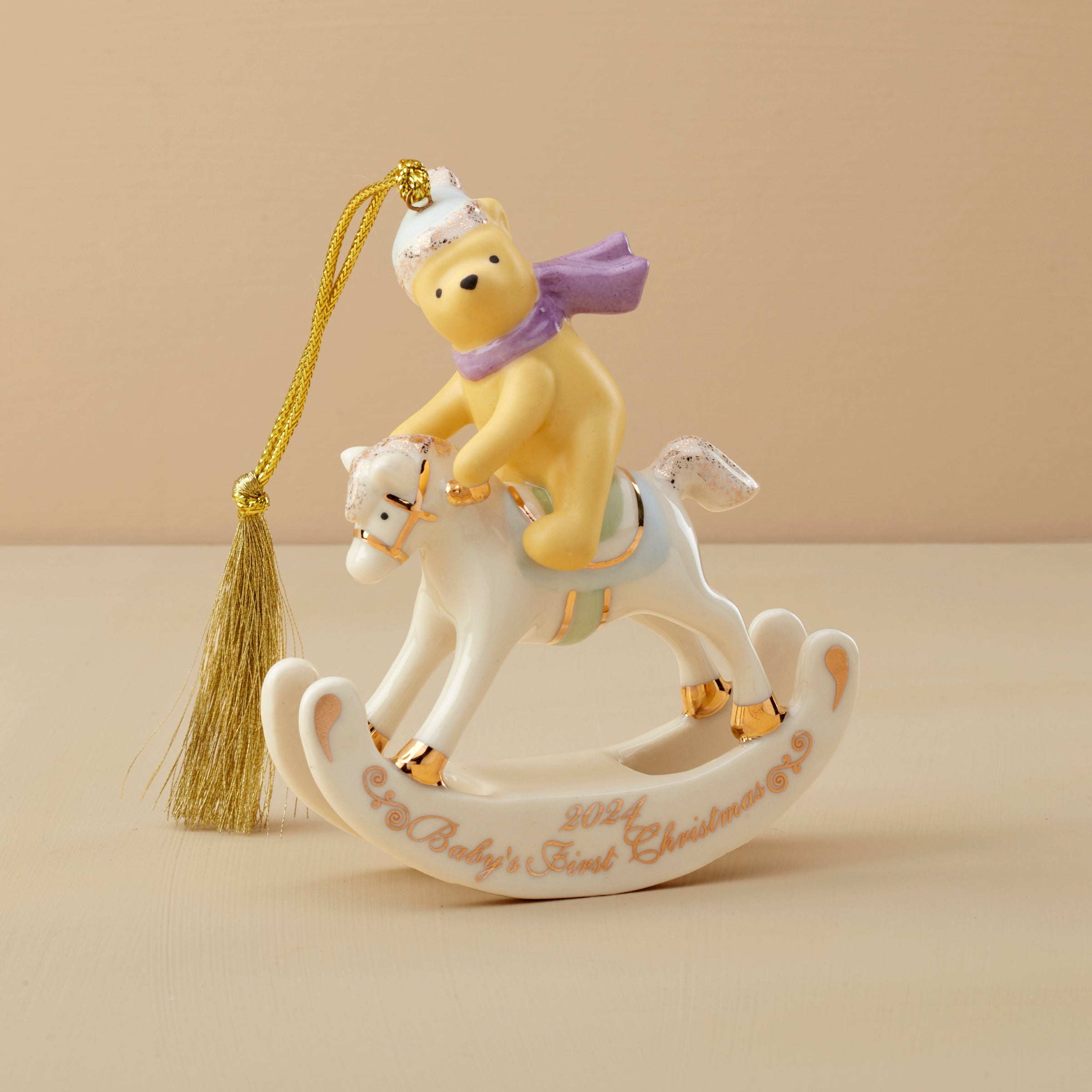 Baby's First Christmas Ornament 2024 - Winnie the Pooh Keepsake