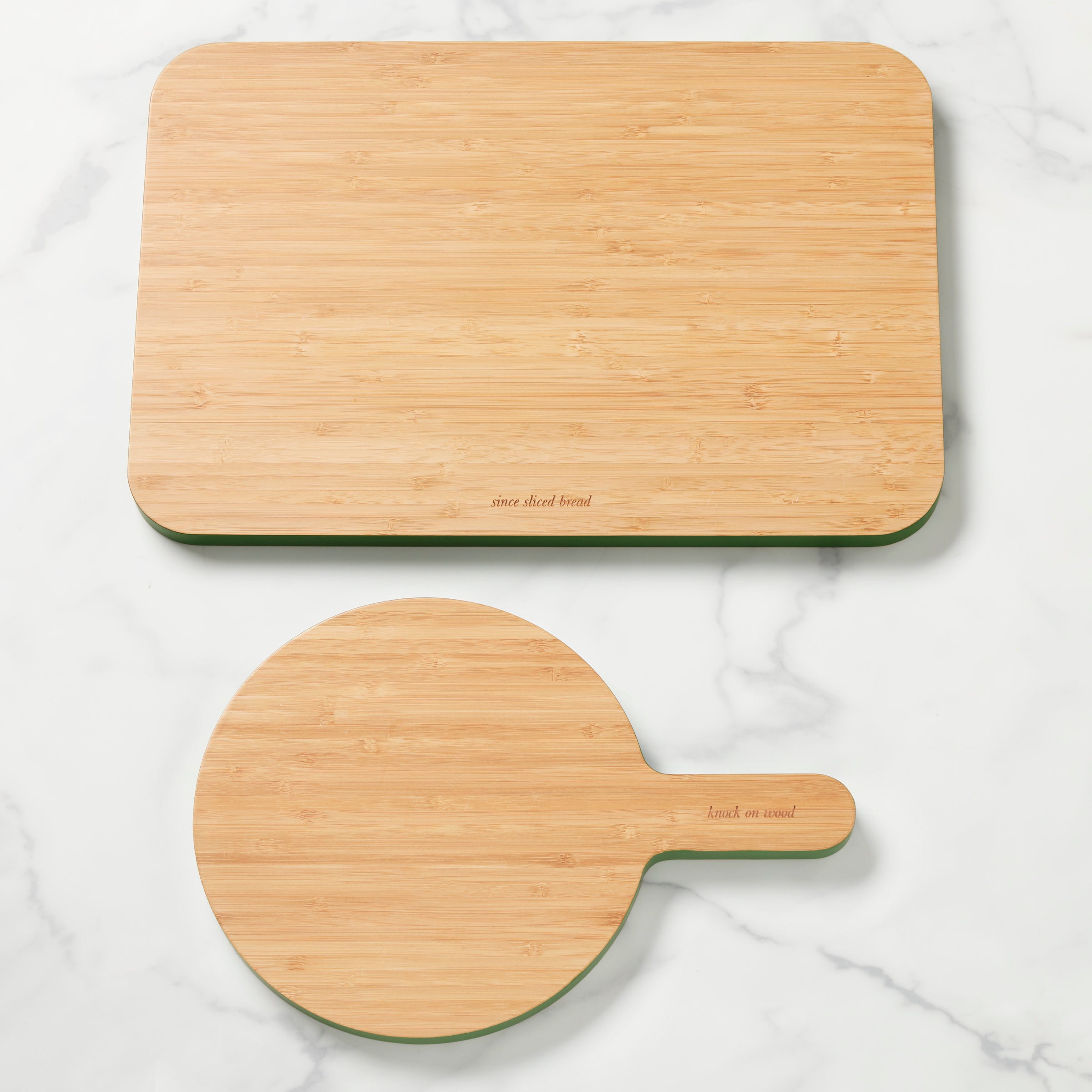 Wooden Cutting Board Set - 2-Piece Elegant Design | Kate Spade New York