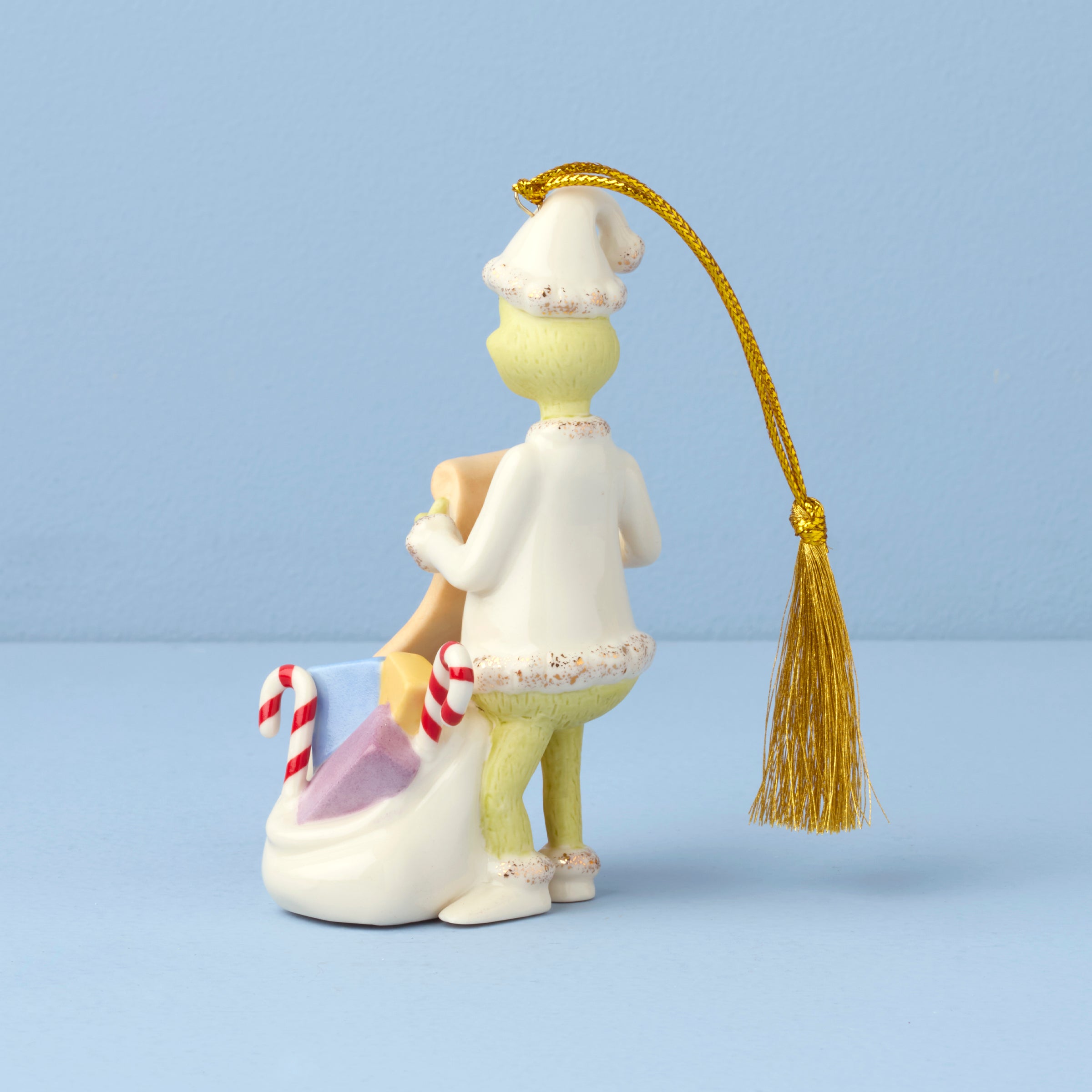 Grinch Christmas Ornament with List | Dr. Seuss Holiday Decor