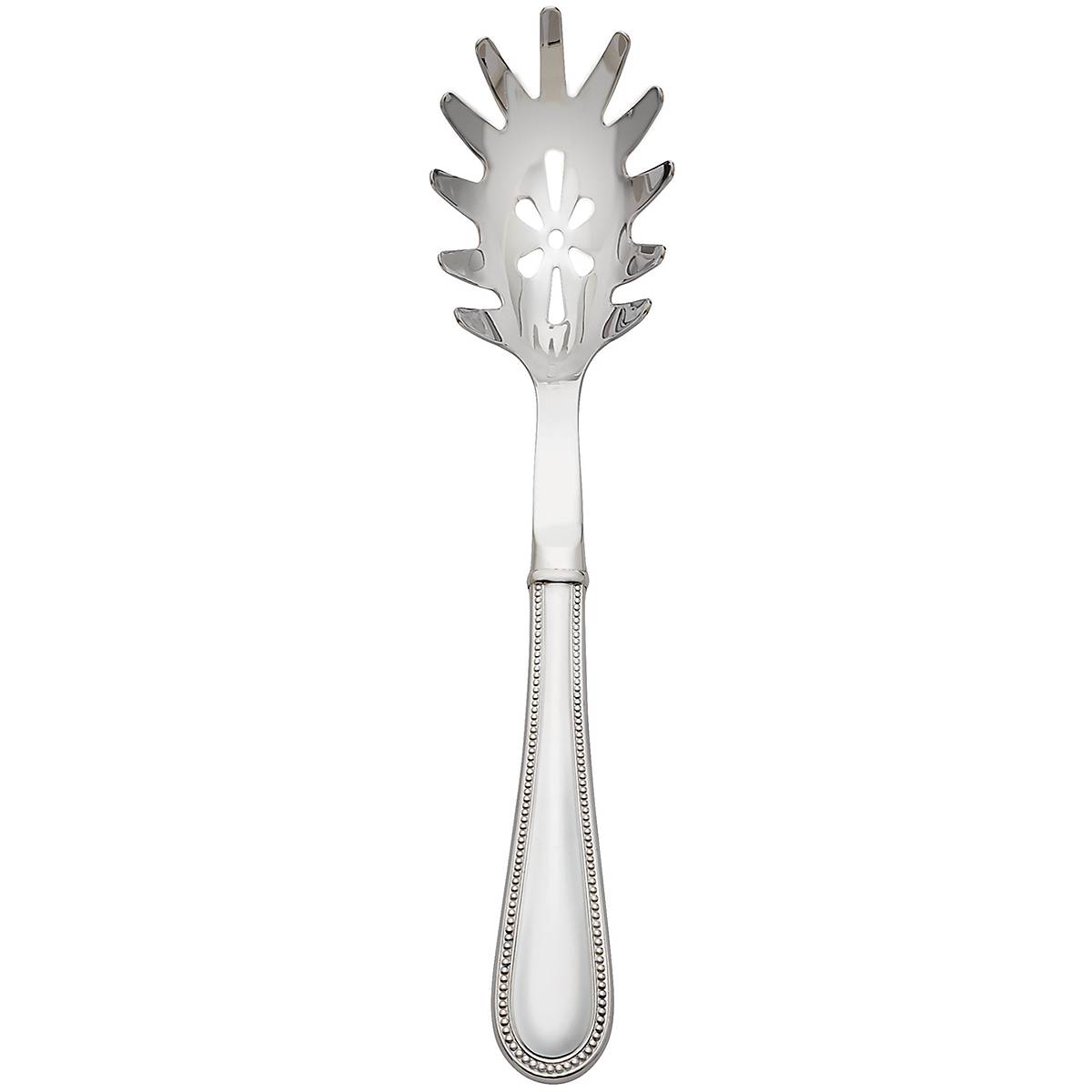 Stainless Steel Pasta Scoop with Beaded Handle | Lyndon Collection