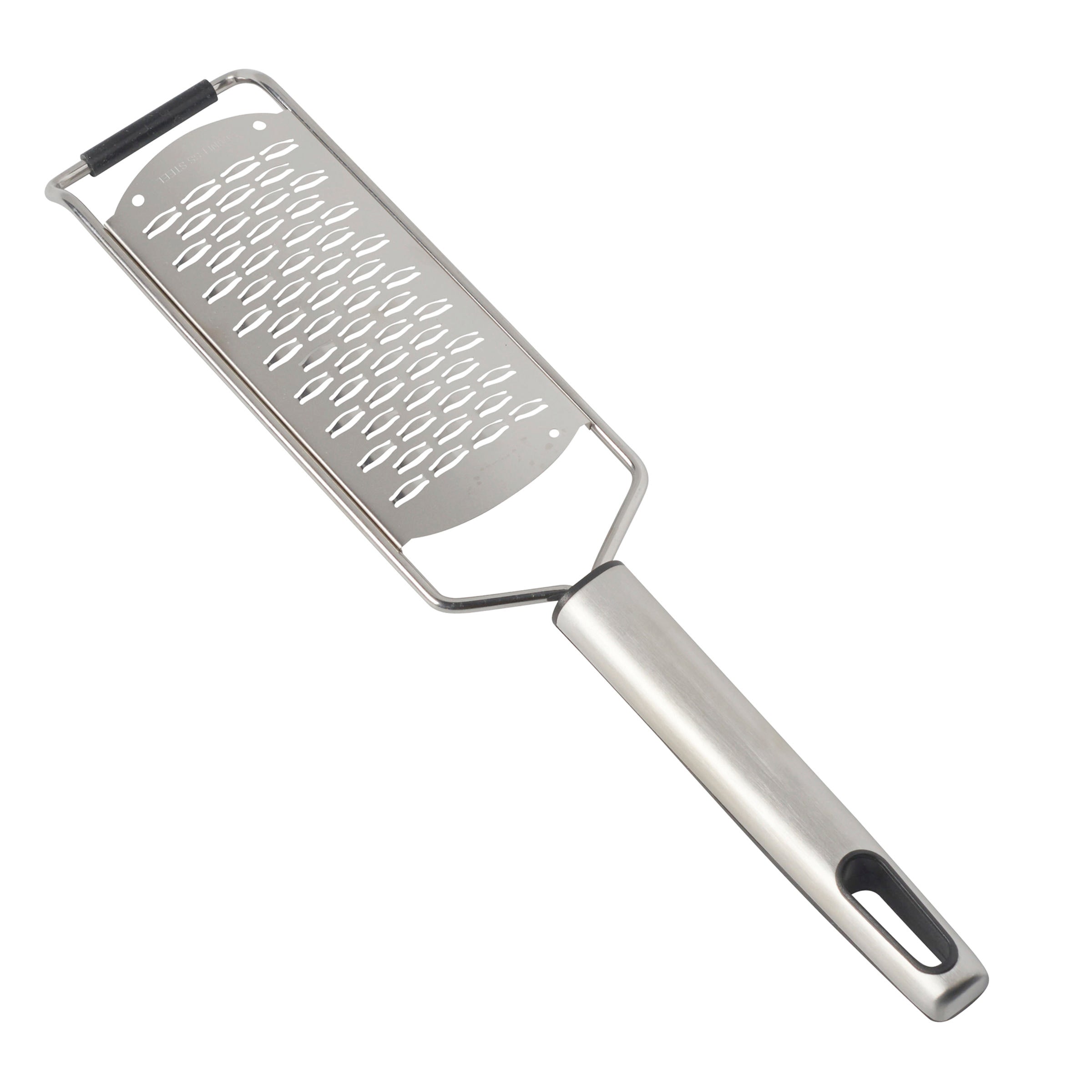 Stainless Steel Grater with Ergonomic Handle & Non-Slip Base | Oneida